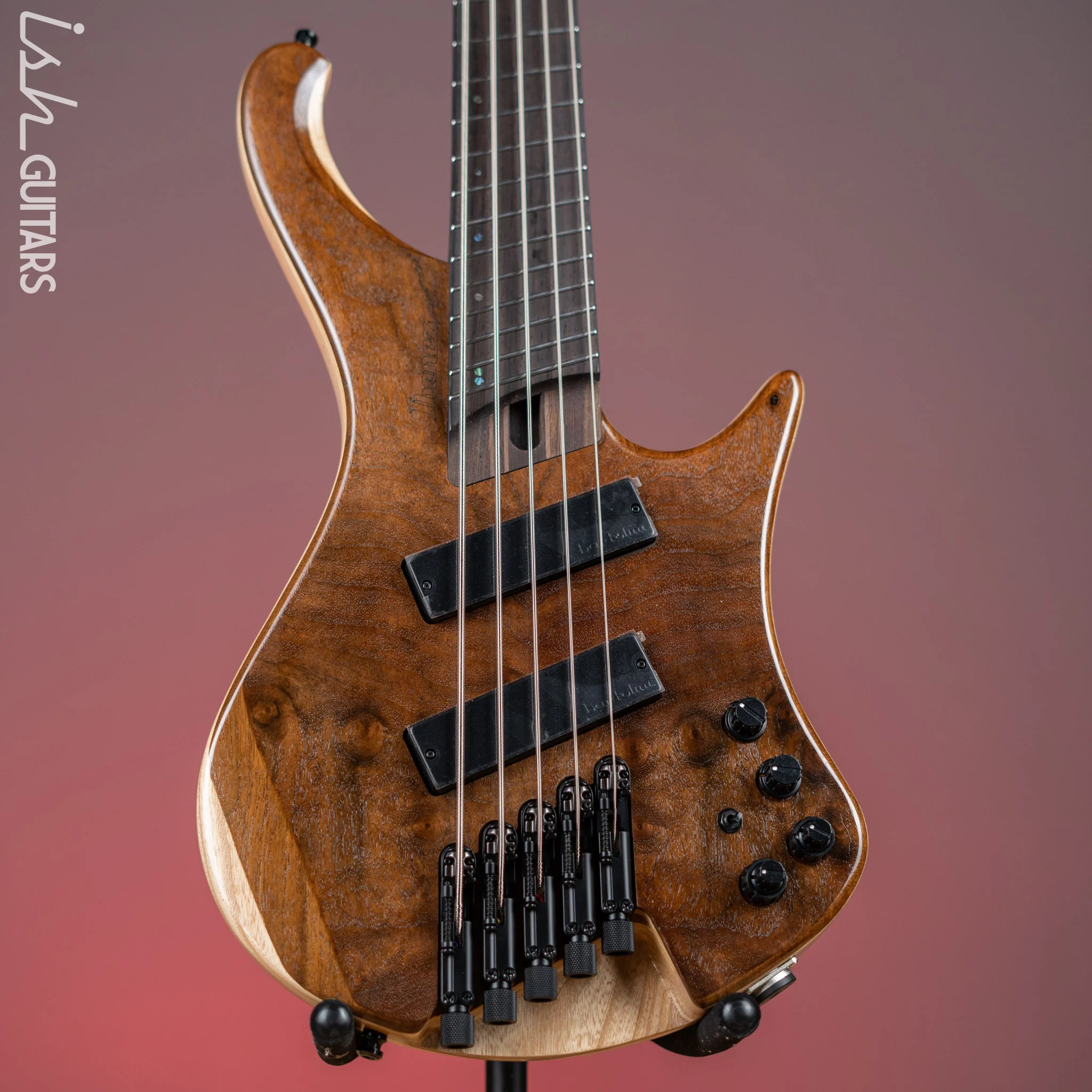 Ibanez EBH1265MS 5-String Multi-Scale Bass Natural Mocha Low Gloss Demo