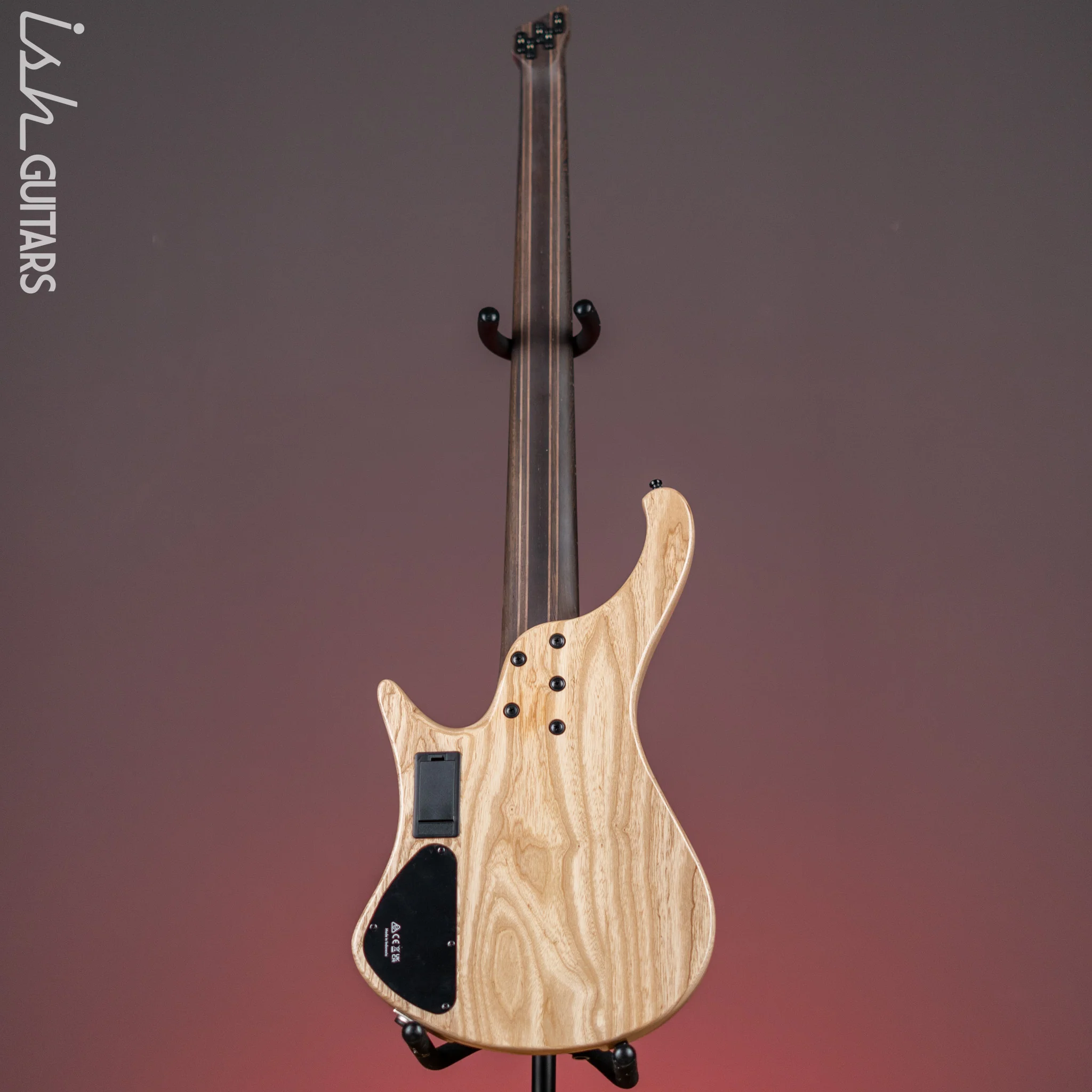 Ibanez EBH1265MS 5-String Multi-Scale Bass Natural Mocha Low Gloss Demo - Image 7