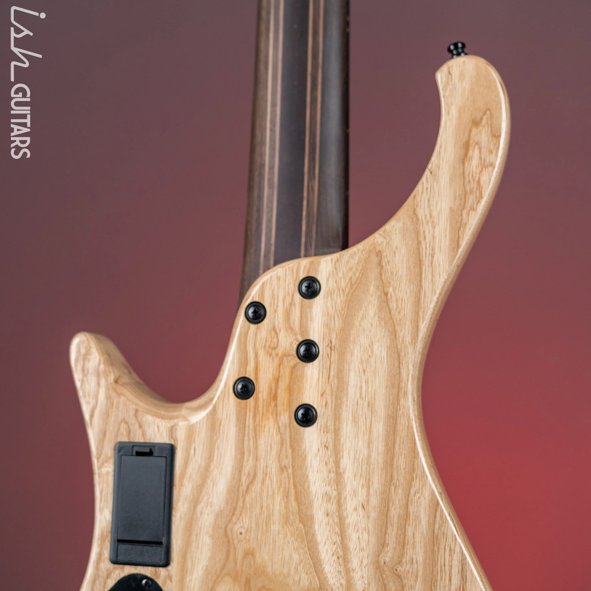 Ibanez EBH1265MS 5-String Multi-Scale Bass Natural Mocha Low Gloss Demo - Image 9