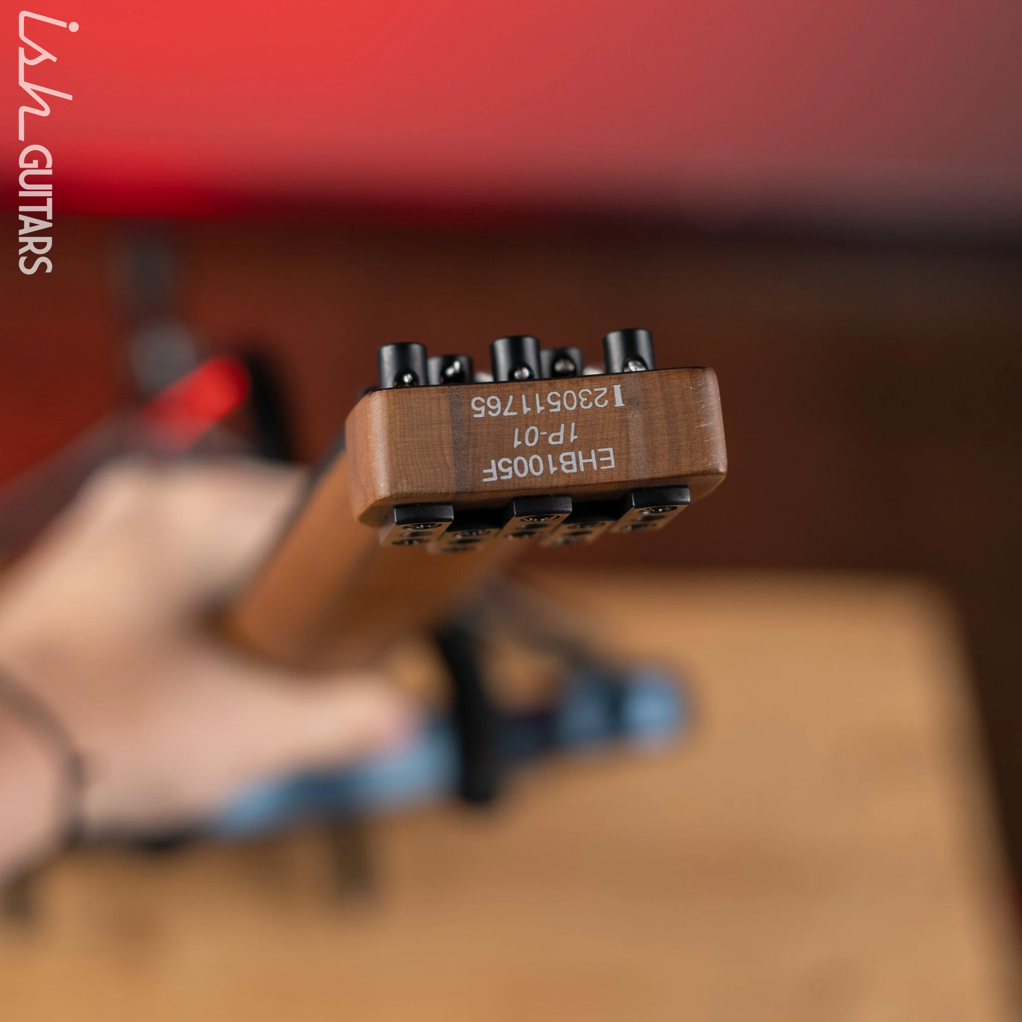 Ibanez EHB1005F Standard 5-String Fretless Multi-Scale Bass Arctic Ocean Matte Demo - Image 11
