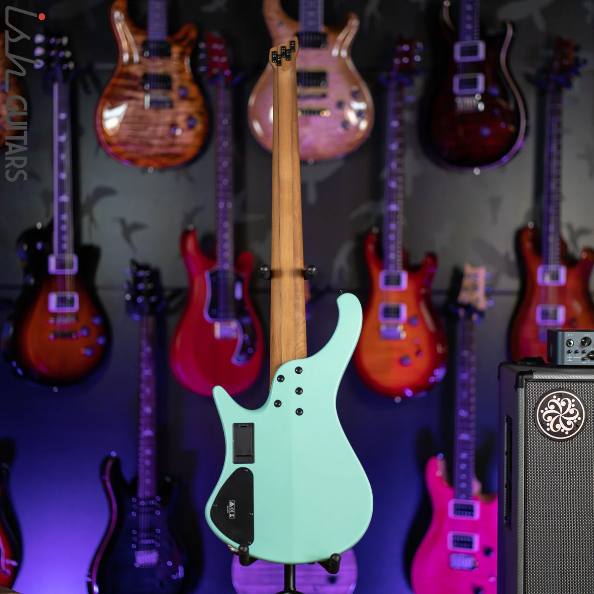 Ibanez EHB1005MS 5-String Seafoam Green Matte - Image 7