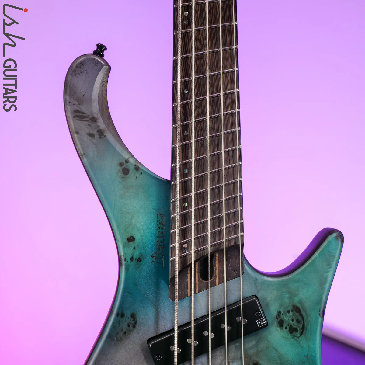 2021 Ibanez EHB1505MS TSF Tropical Sea Floor 5-String Multi-Scale - Image 3