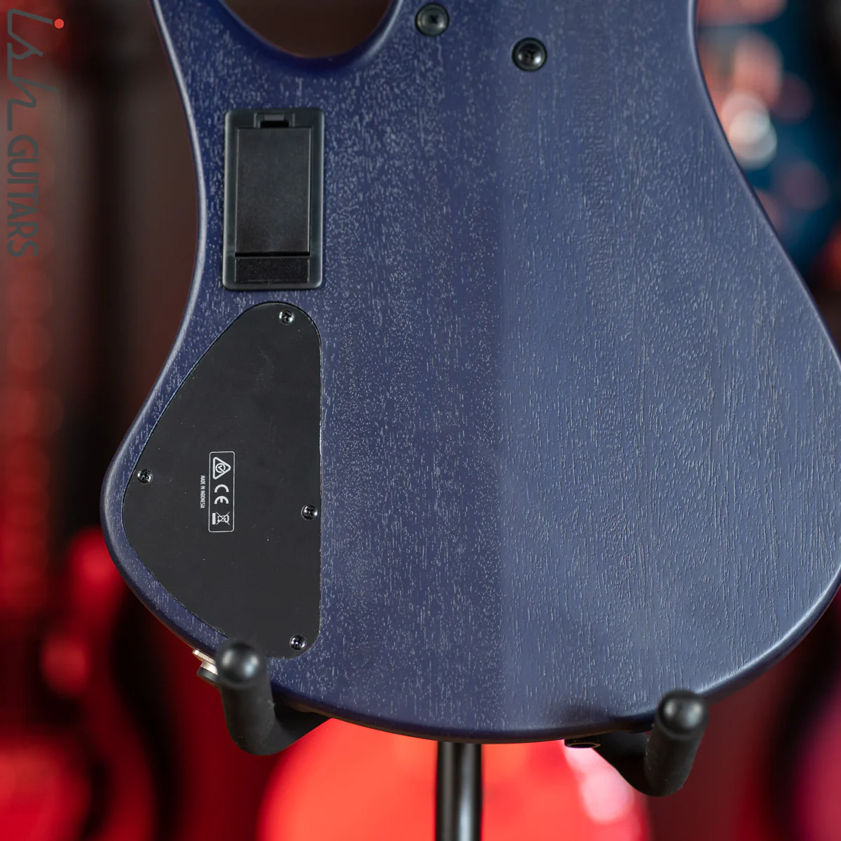 Ibanez EHB1505MS 5-String Multi-Scale Headless Bass Pacific Blue Burst Flat - Image 10