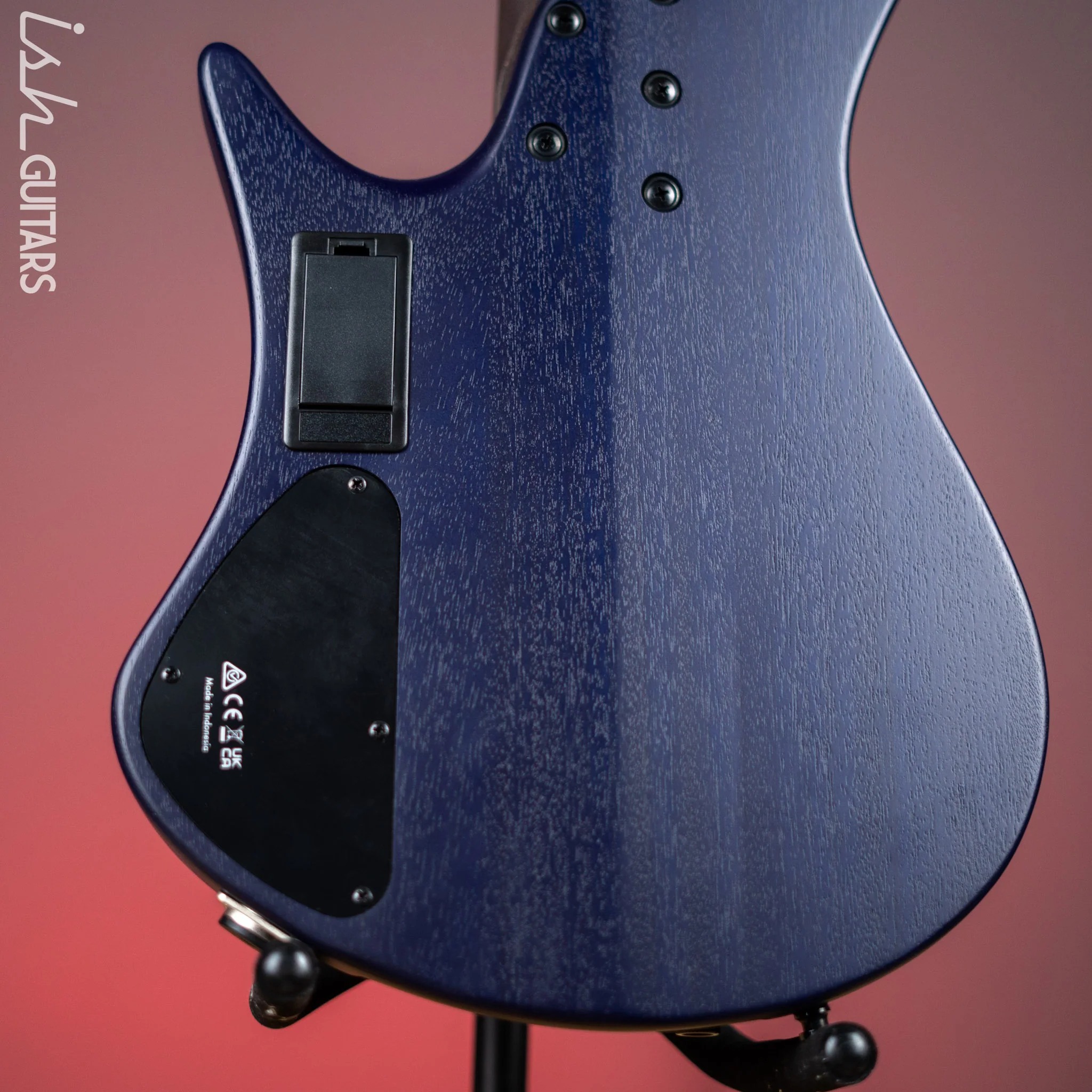 Ibanez EHB1505MS Multi-Scale Headless Bass Pacific Blue Burst Flat - Image 9