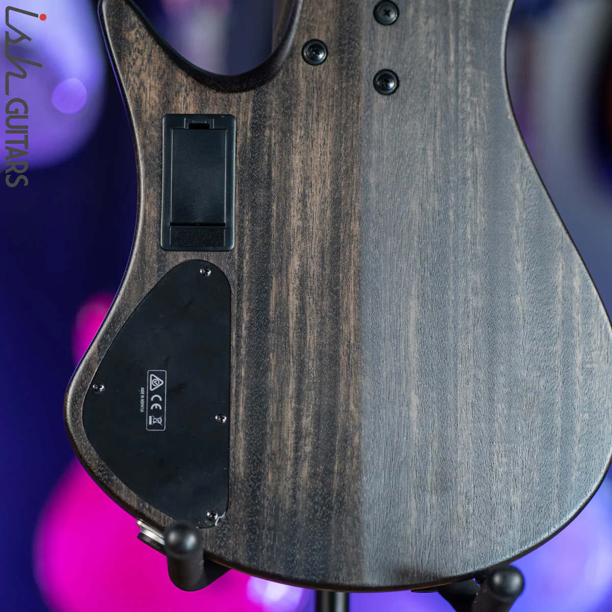 Ibanez EHB1506MS 6-String Headless Bass Black Ice Flat - Image 10