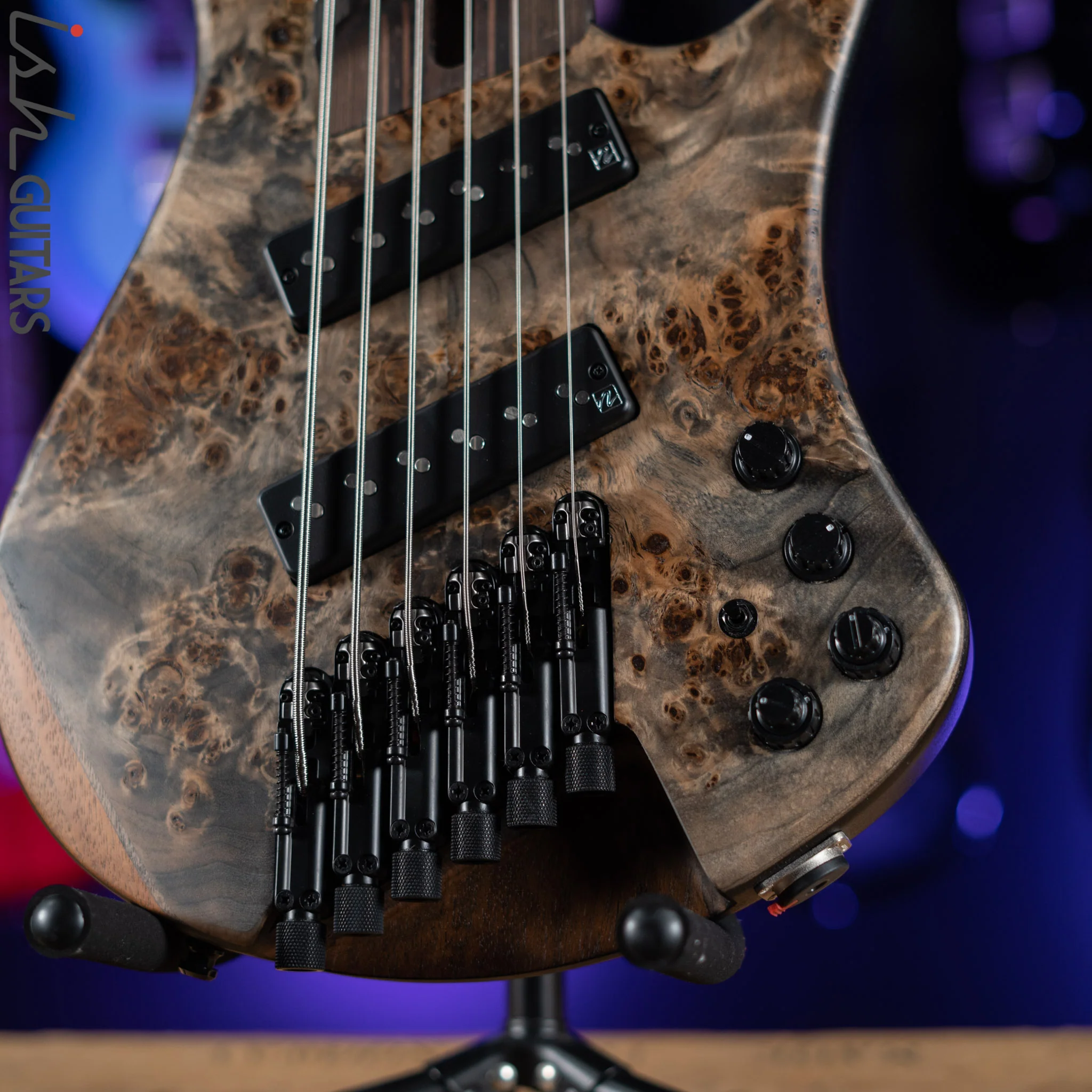 Ibanez EHB1506MS Headless Bass Black Ice Flat - Image 4