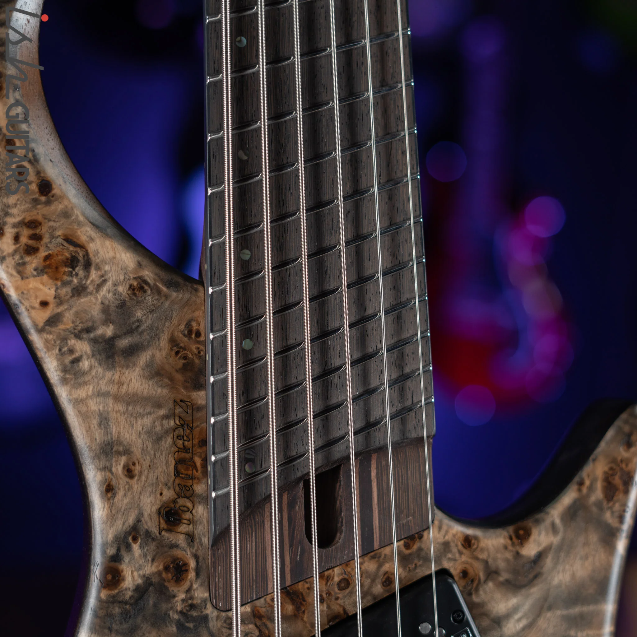 Ibanez EHB1506MS Headless Bass Black Ice Flat - Image 6
