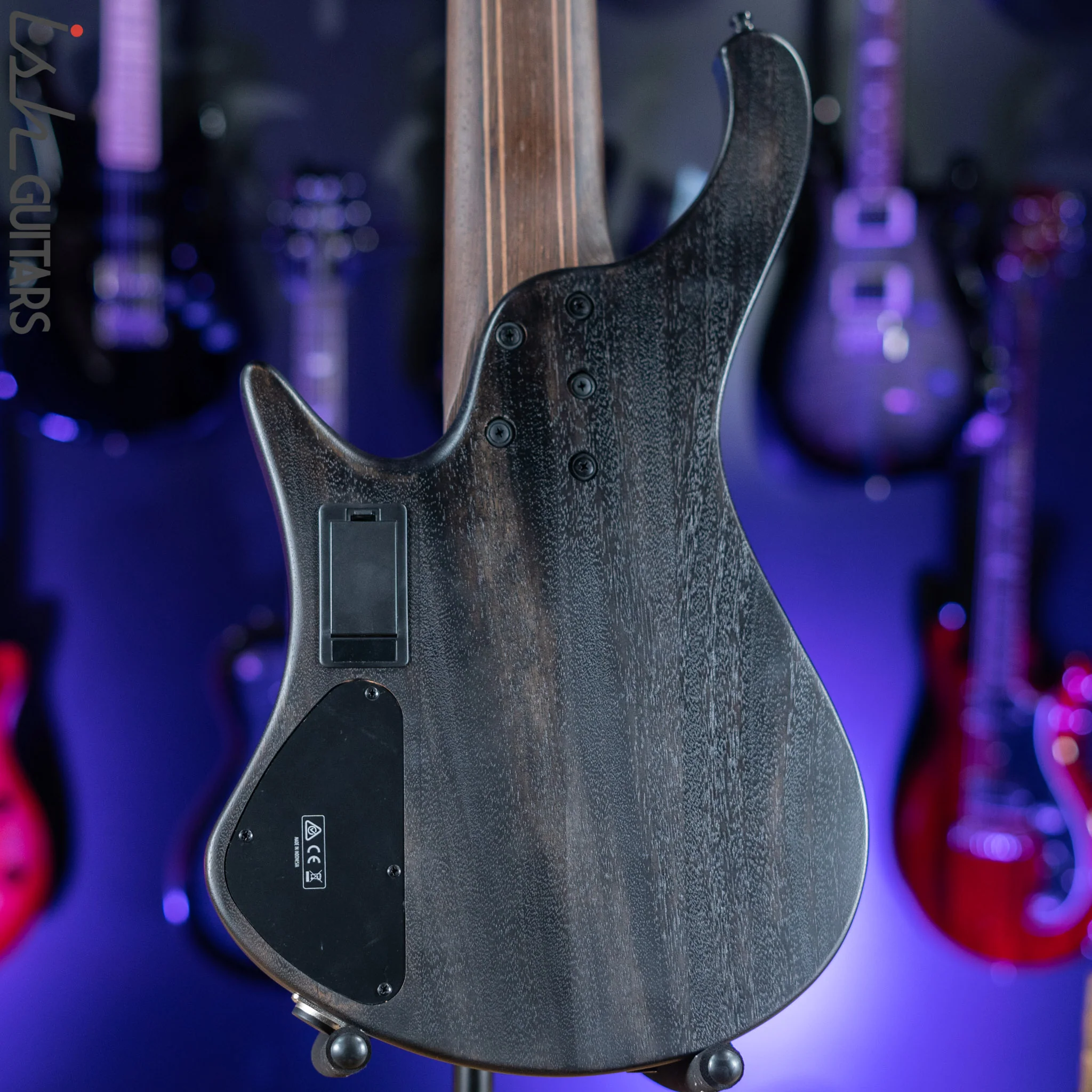 Ibanez EHB1506MS Headless Bass Black Ice Flat - Image 7