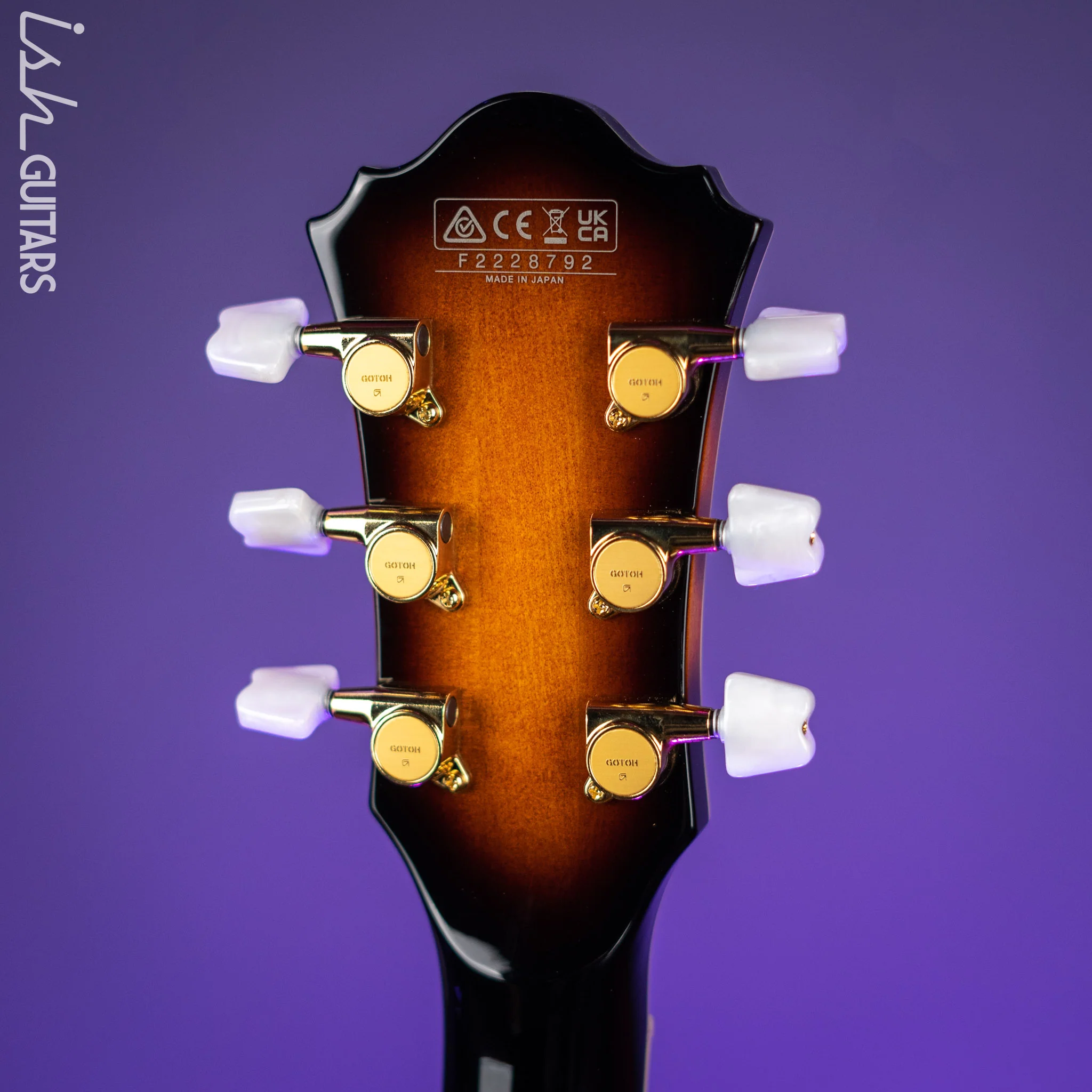 Ibanez GB10 George Benson Signature Brown Sunburst - Image 11