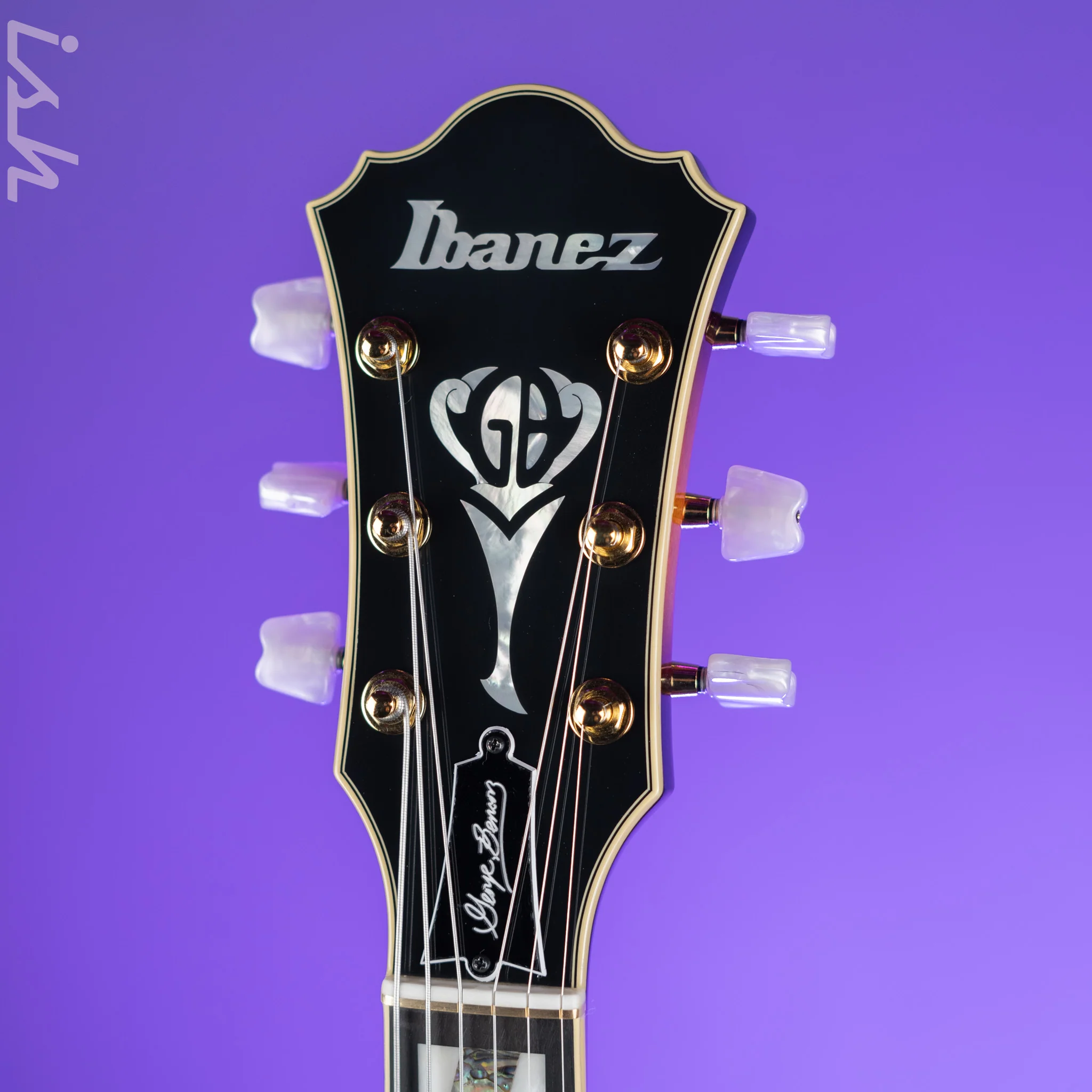 Ibanez GB10 George Benson Signature Hollowbody Brown Sunburst - Image 5