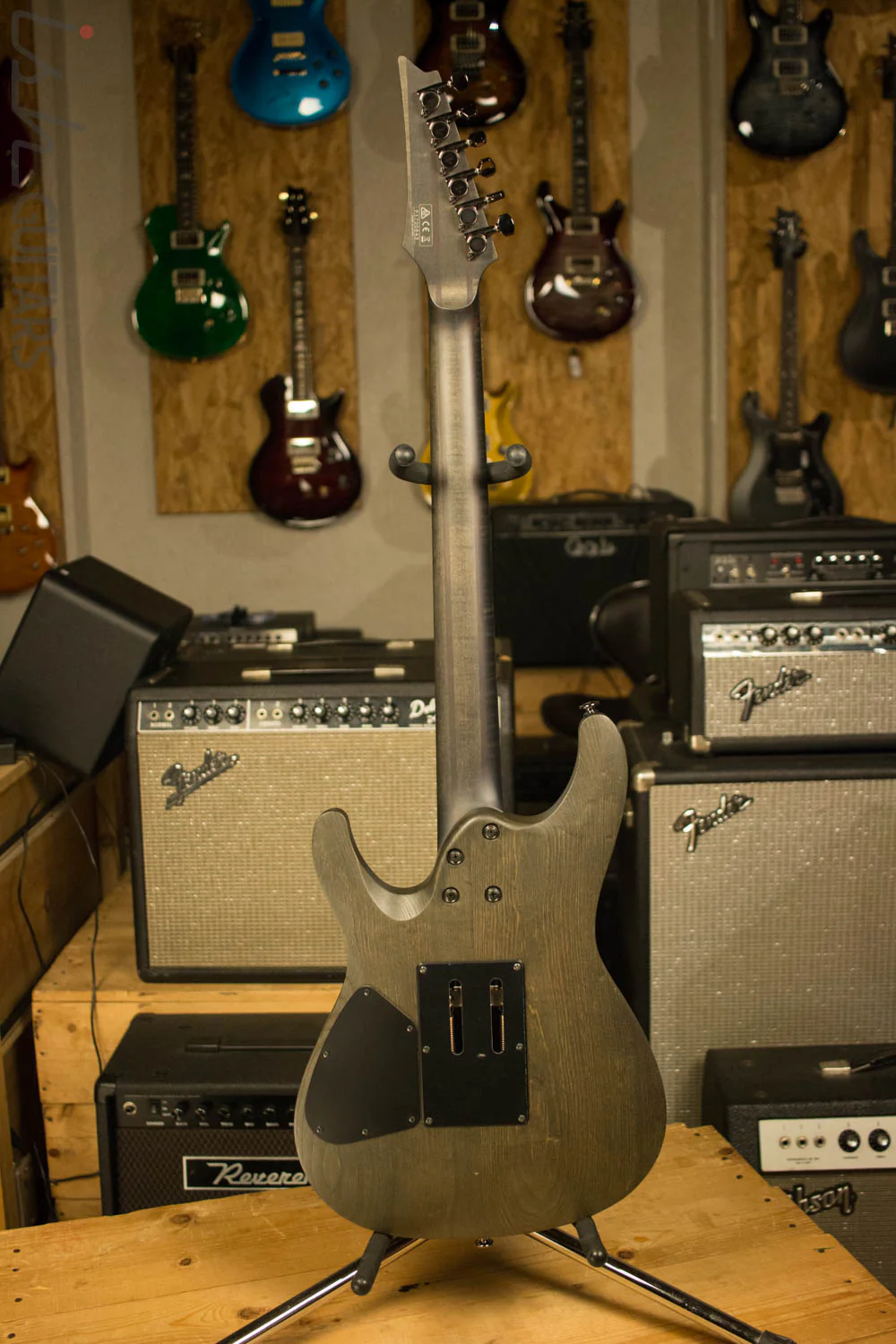 Ibanez PWM100  Paul Waggoner Signature Series Electric Guitar Gray - Image 8