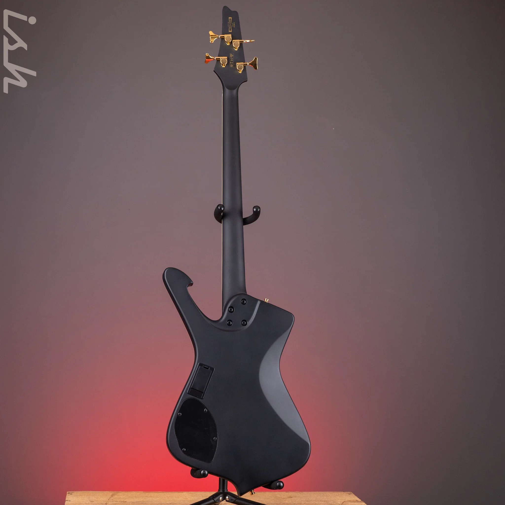 Ibanez ICB620 Iceman 4-String Bass Black Flat - Image 9