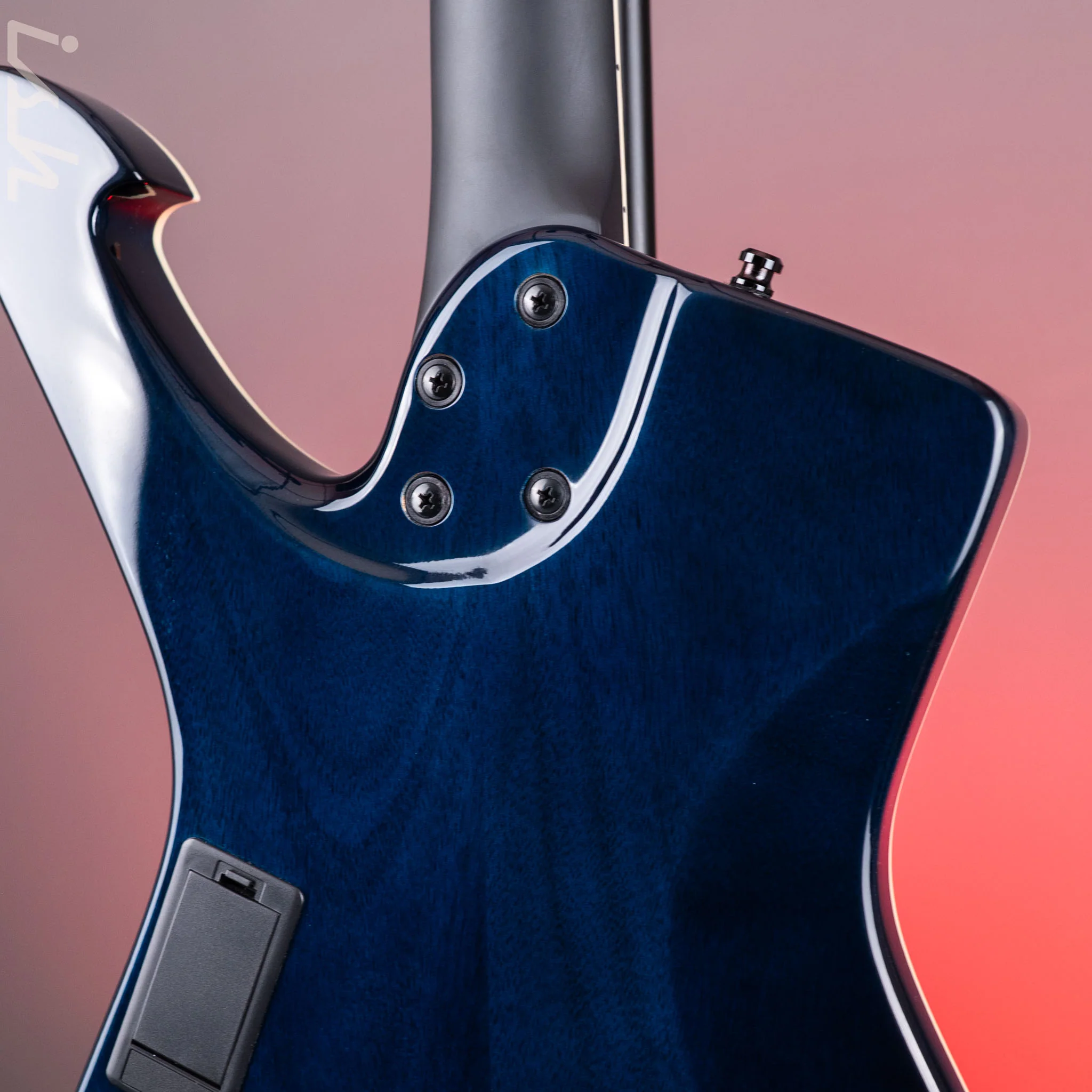 Ibanez ICB720FM Iceman 4-String Bass Cosmic Blue Starburst - Image 10
