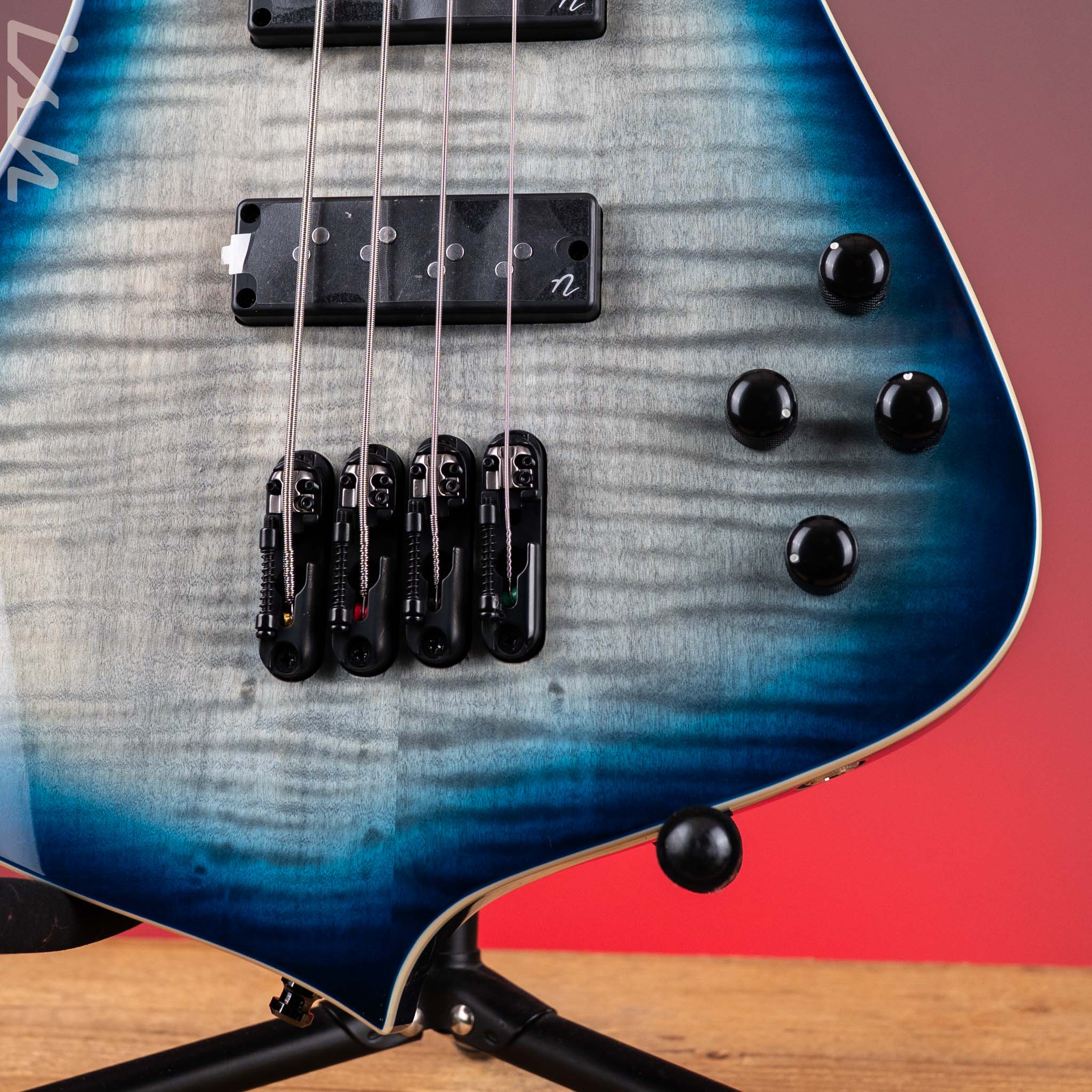 Ibanez ICB720FM Iceman 4-String Bass Cosmic Blue Starburst - Image 5