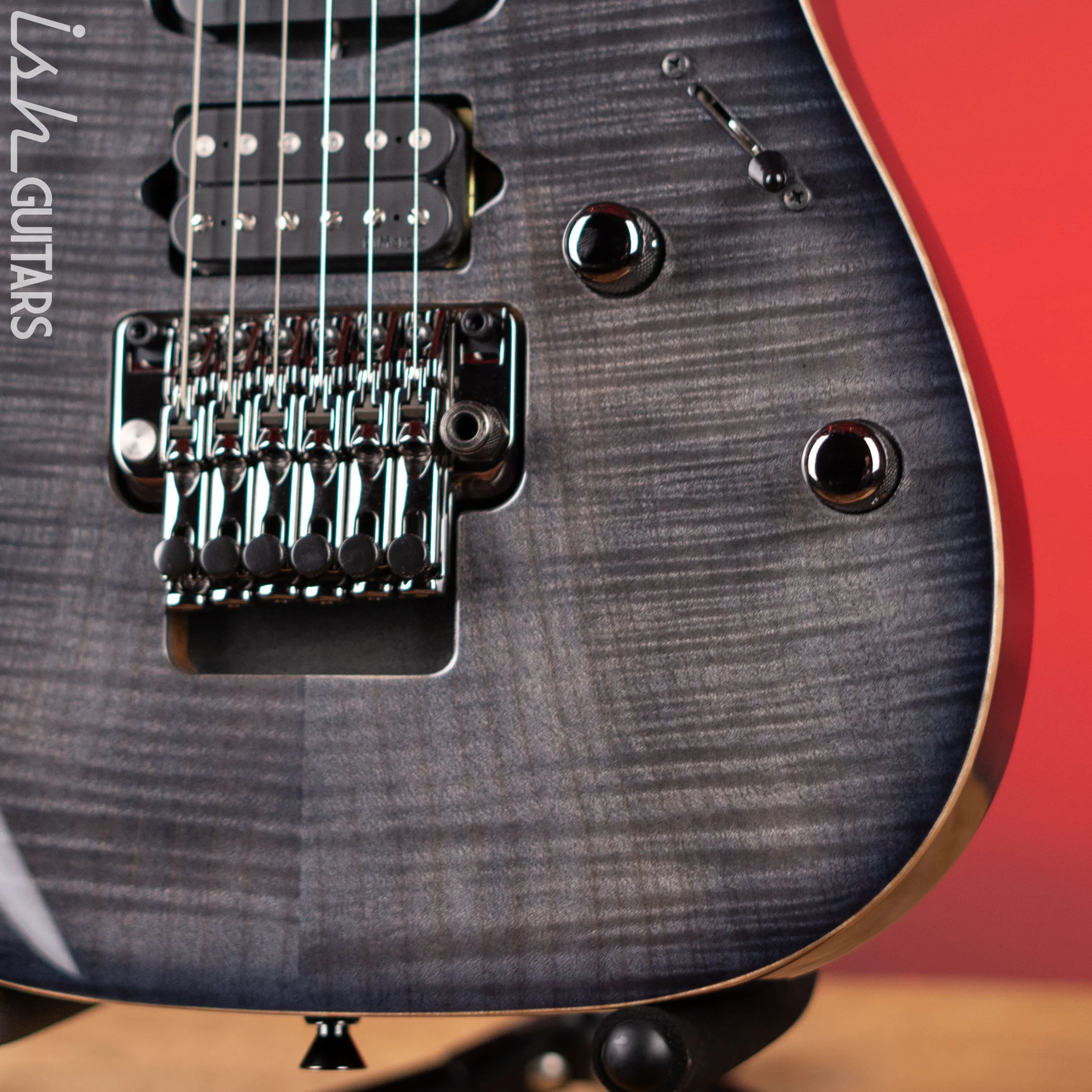 Ibanez J Custom RG8570Z Black Rutile Gloss - Image 4