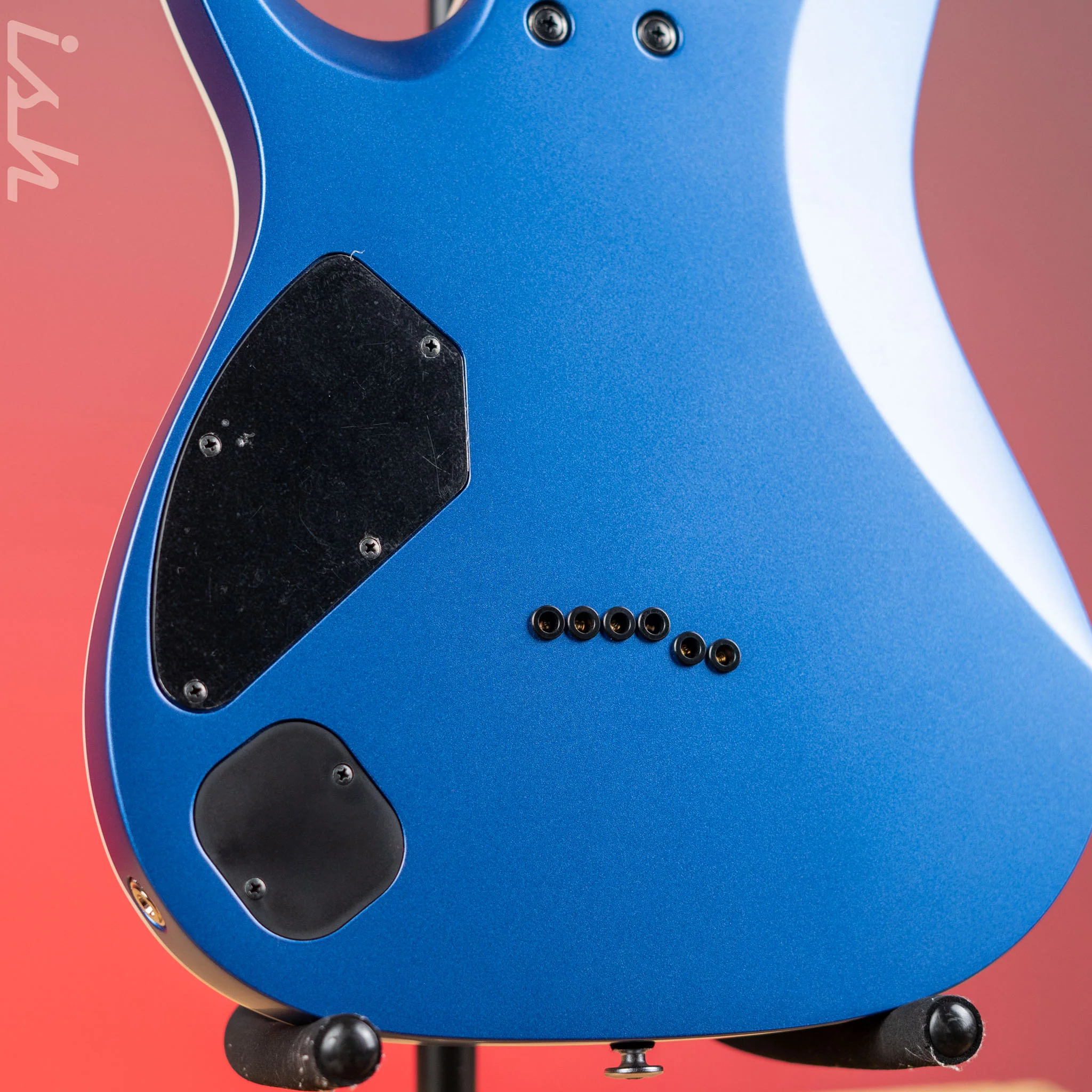 Ibanez JBM9999 Jake Bowen Signature Electric Guitar Azure Metallic Matte Demo - Image 10