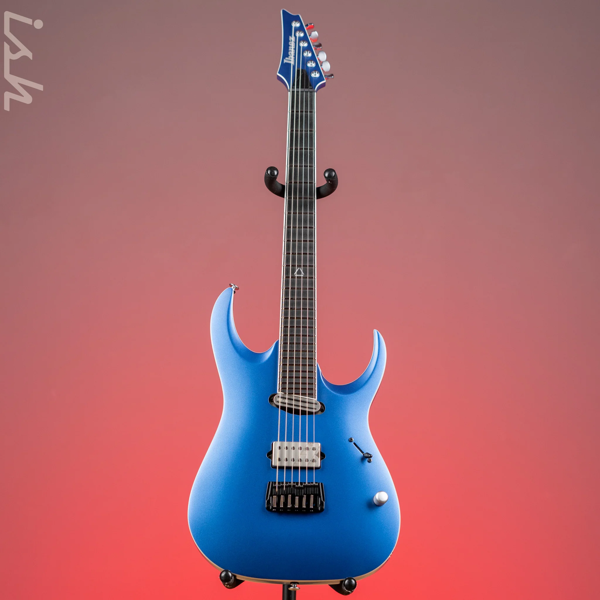 Ibanez JBM9999 Jake Bowen Signature Electric Guitar Azure Metallic Matte Demo - Image 2