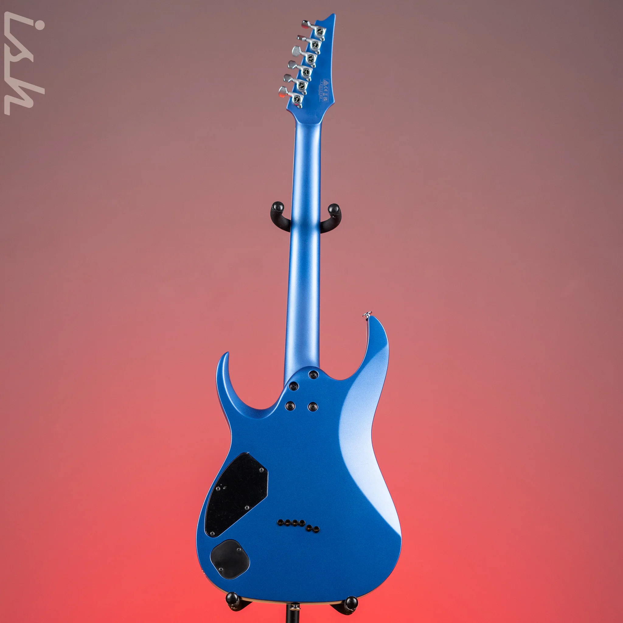 Ibanez JBM9999 Jake Bowen Signature Electric Guitar Azure Metallic Matte Demo - Image 7