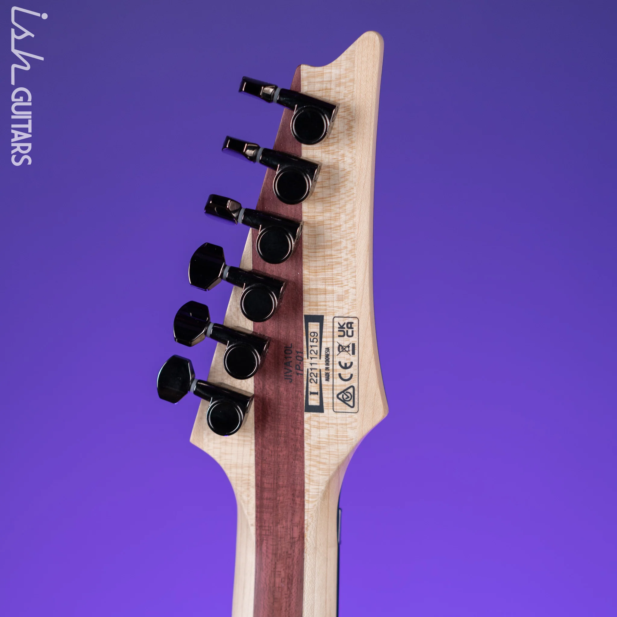 Ibanez JIVA10L Nita Strauss Signature Left-Handed Electric Guitar Deep Space Blonde Demo - Image 11