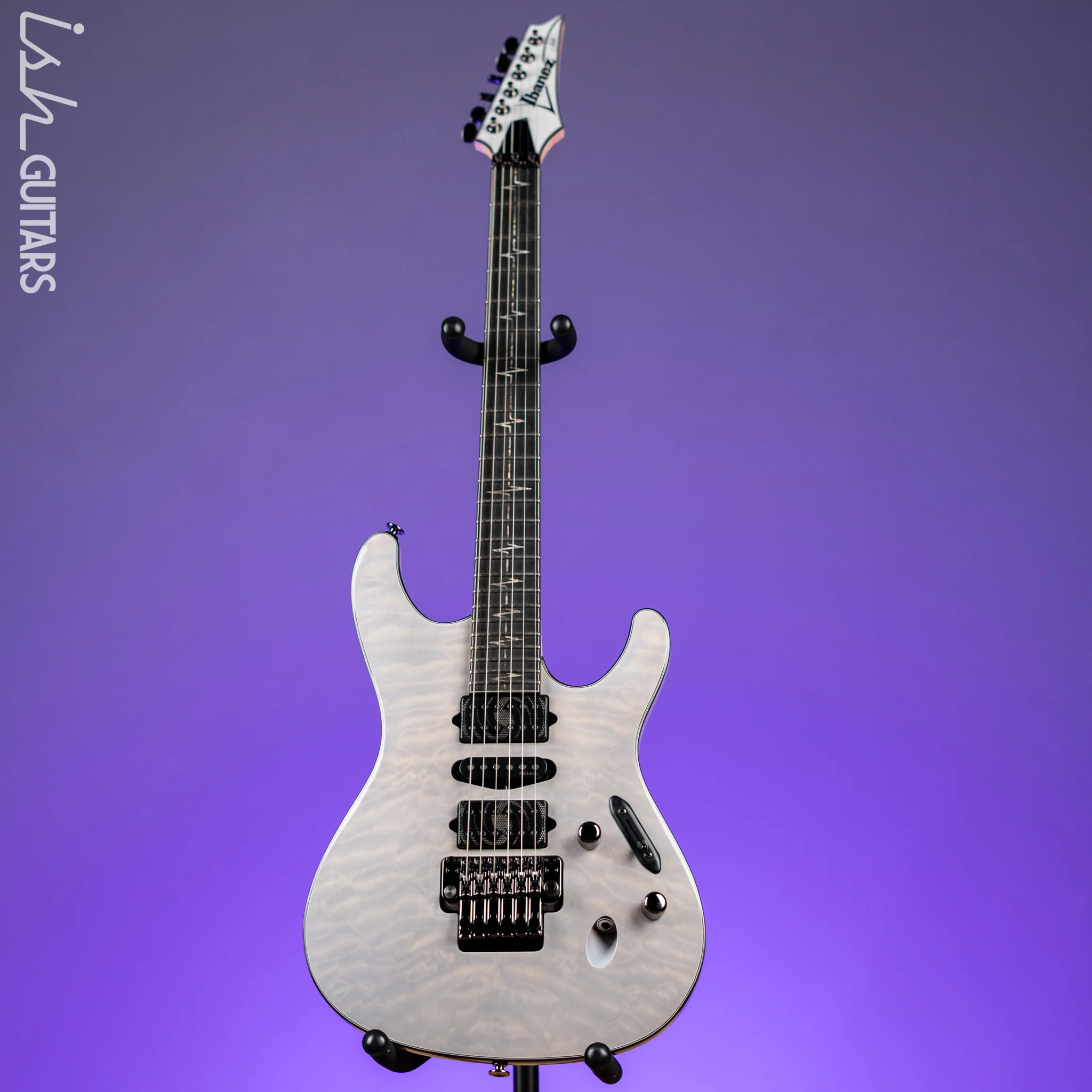 Ibanez JIVAX2 Nita Strauss Signature Electric Guitar Ghost - Image 2