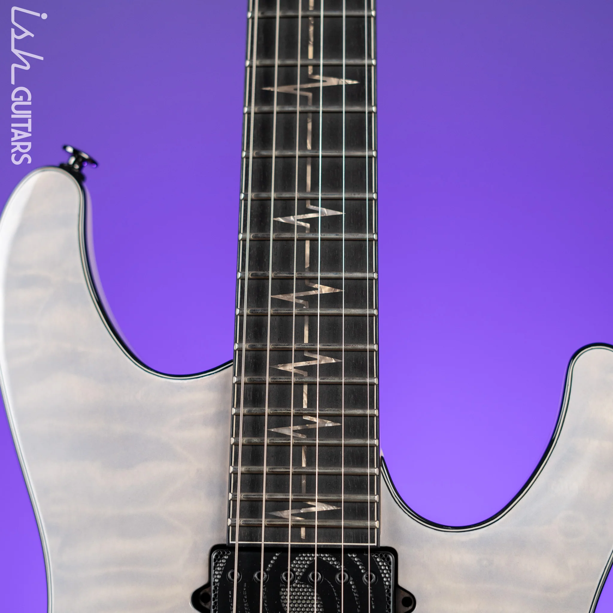 Ibanez JIVAX2 Nita Strauss Signature Electric Guitar Ghost - Image 6