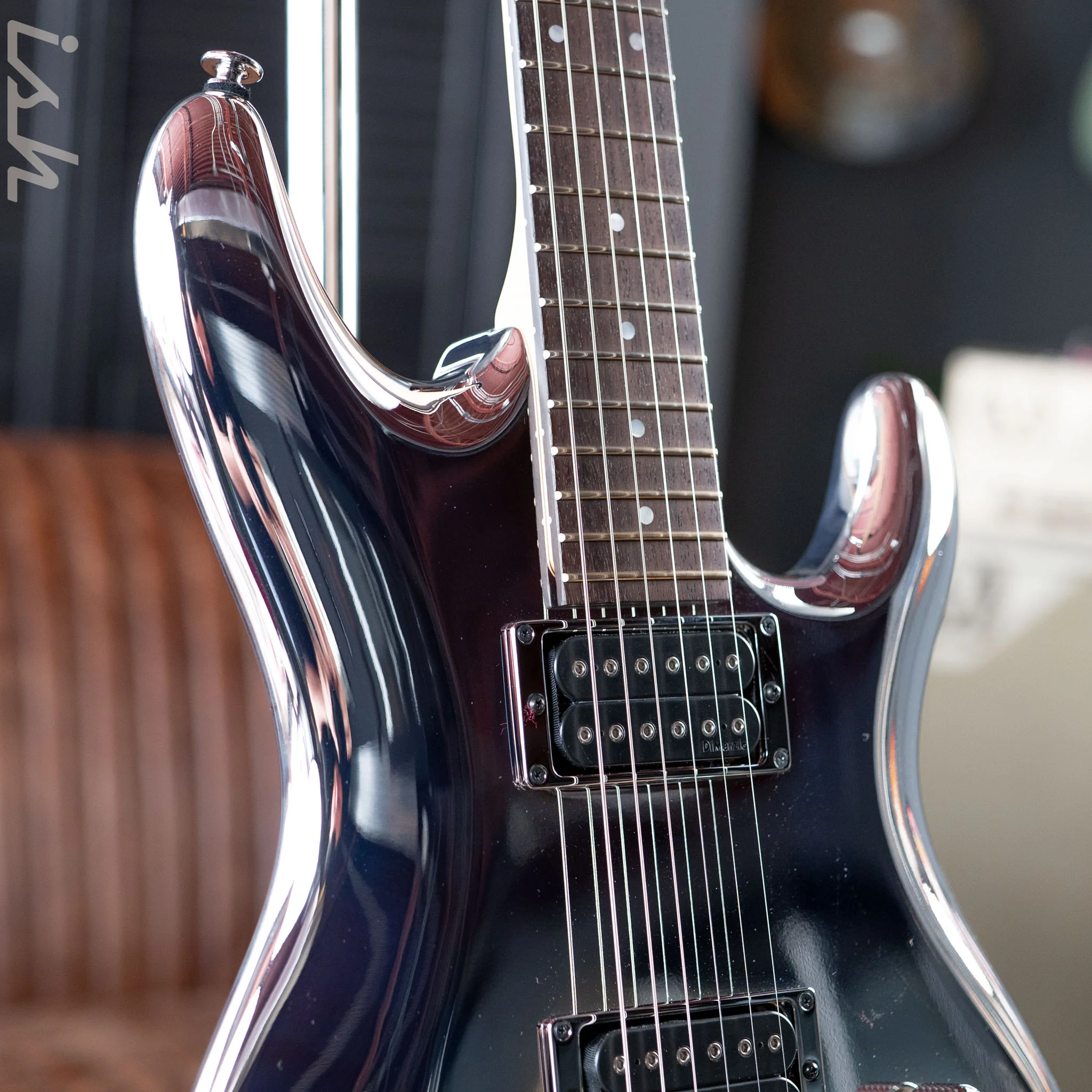 Ibanez Joe Satriani Signature JS3CR Electric Guitar Chrome Boy - Image 3
