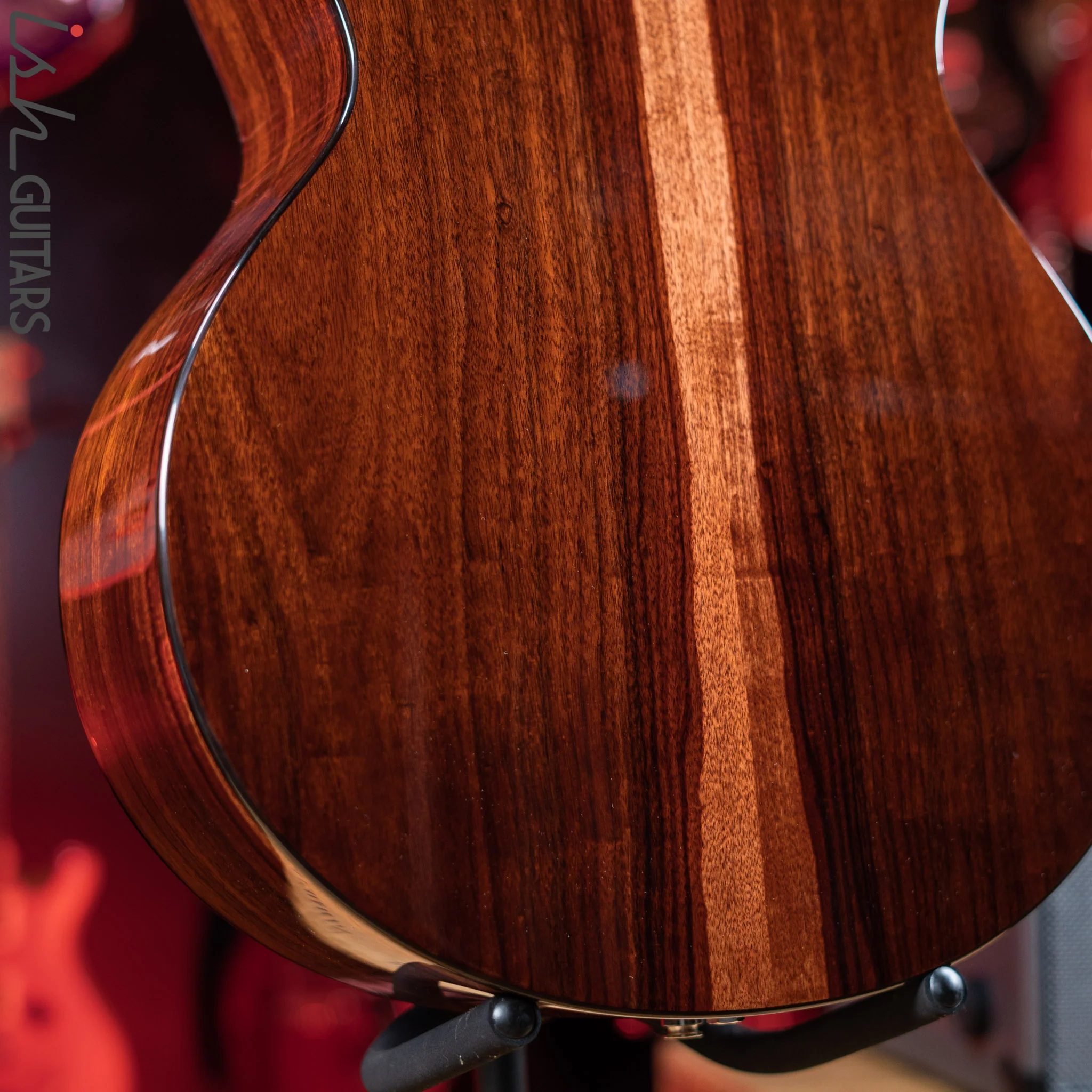 Ibanez John Gomm Signature JGM10 Acoustic-Electric Guitar Black Satin Demo - Image 10