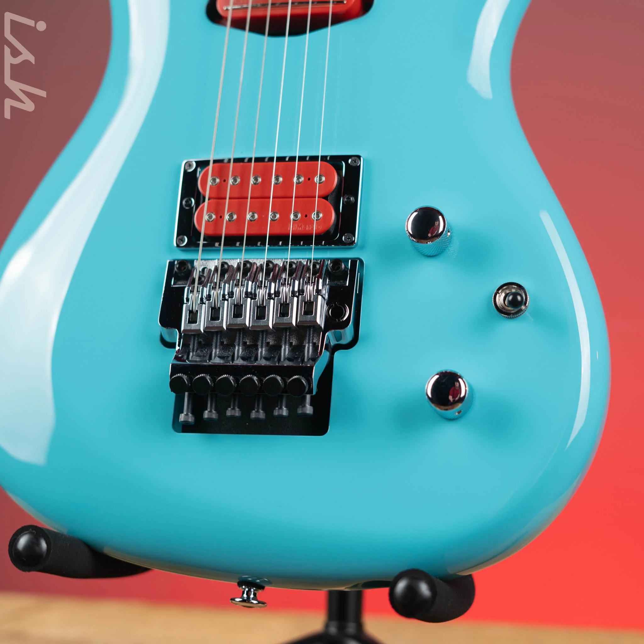 Ibanez JS2410 Joe Satriani Signature Electric Guitar Sky Blue Gloss - Image 4