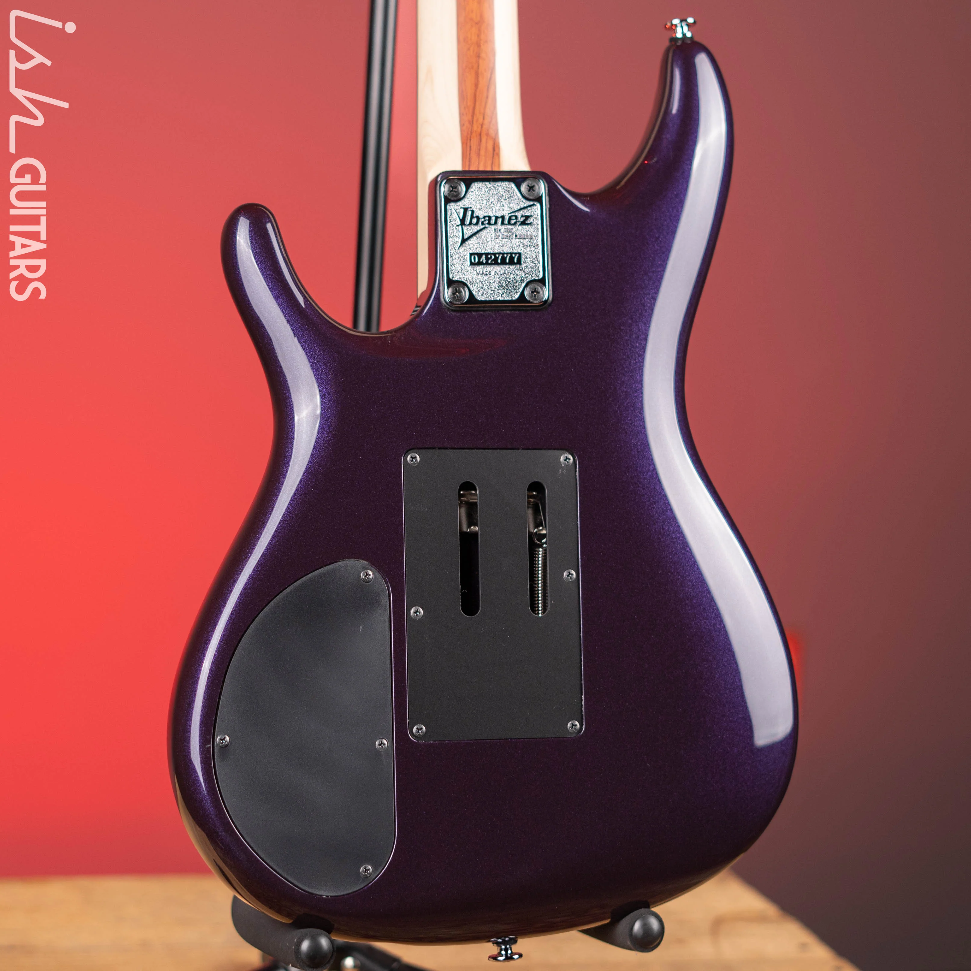 Ibanez JS2450 Joe Satriani Signature Guitar Muscle Car Purple Gloss - Image 7