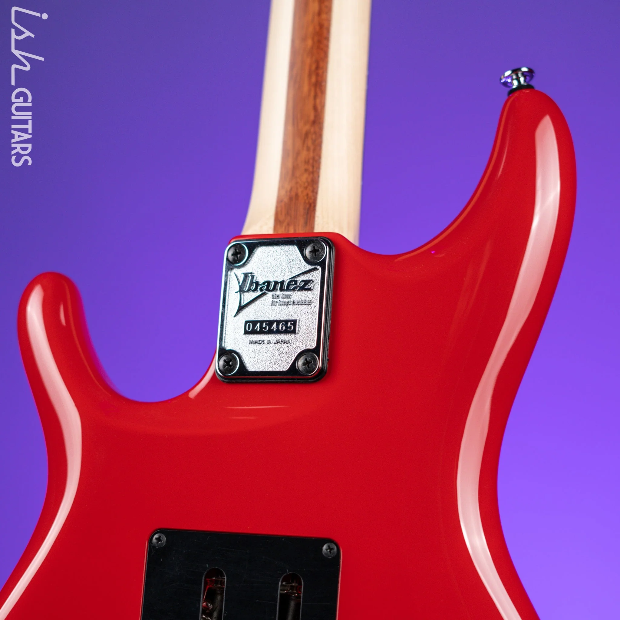 Ibanez JS2480 Joe Satriani Signature Guitar Muscle Car Red - Image 8