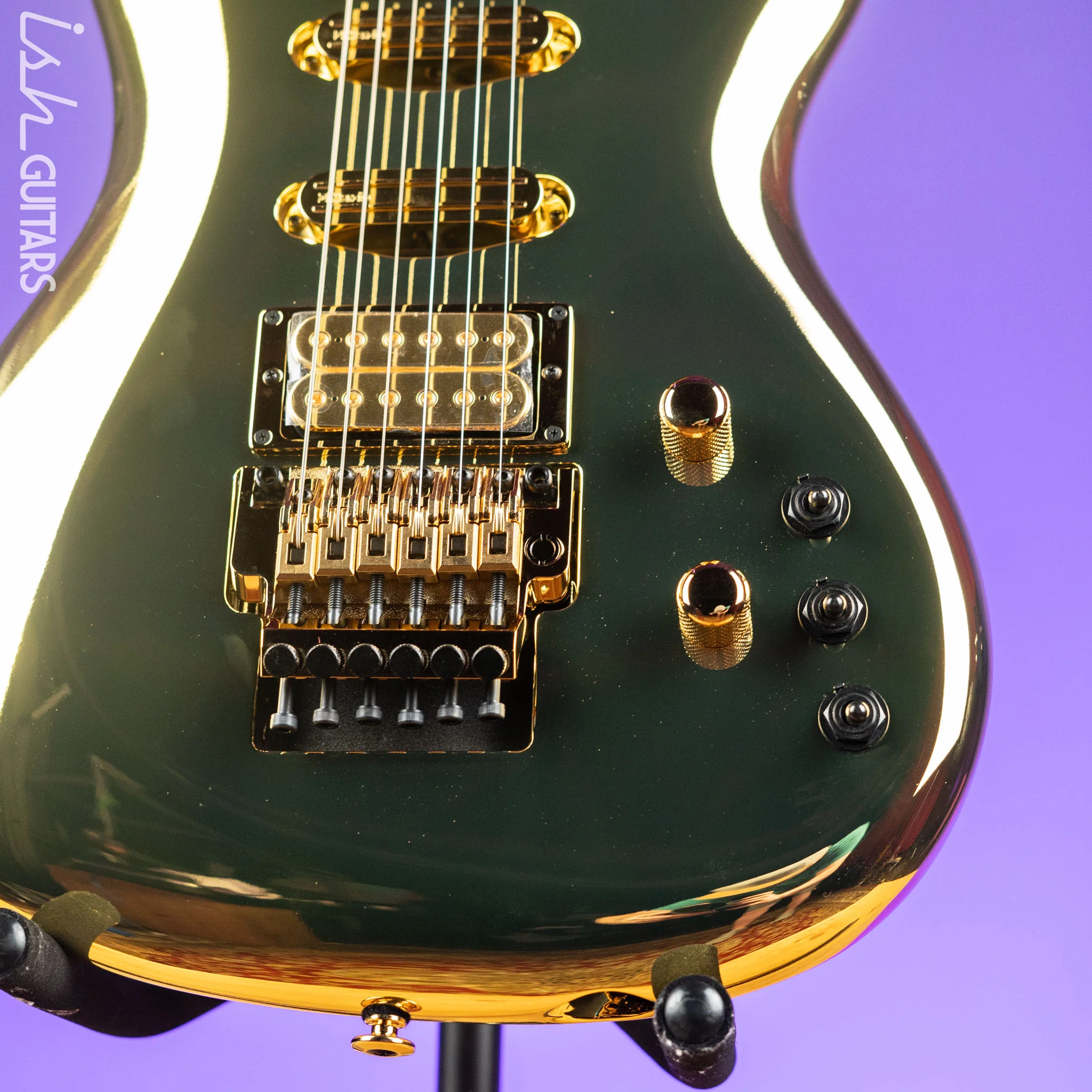 Ibanez JS2GD Joe Satriani Signature Electric Guitar Gold - Image 4