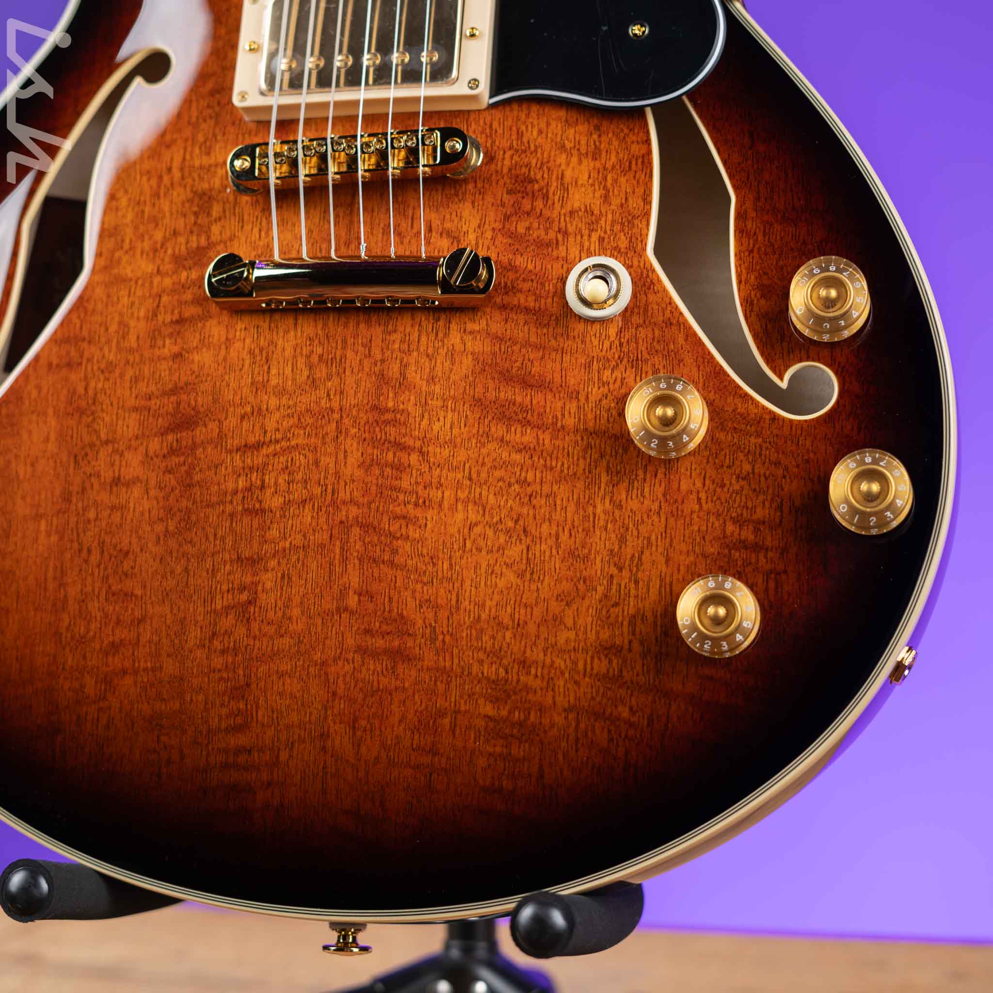 Ibanez JSM100VT John Scofield Signature Electric Guitar Vintage Sunburst - Image 4