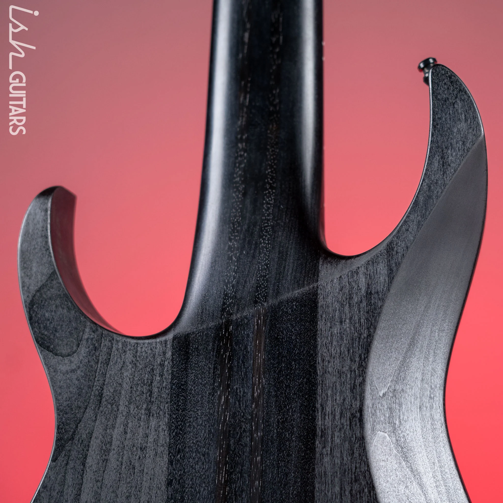 Ibanez Mårten Hagström Signature M8M 8-String Electric Guitar - Weathered Black - Image 8