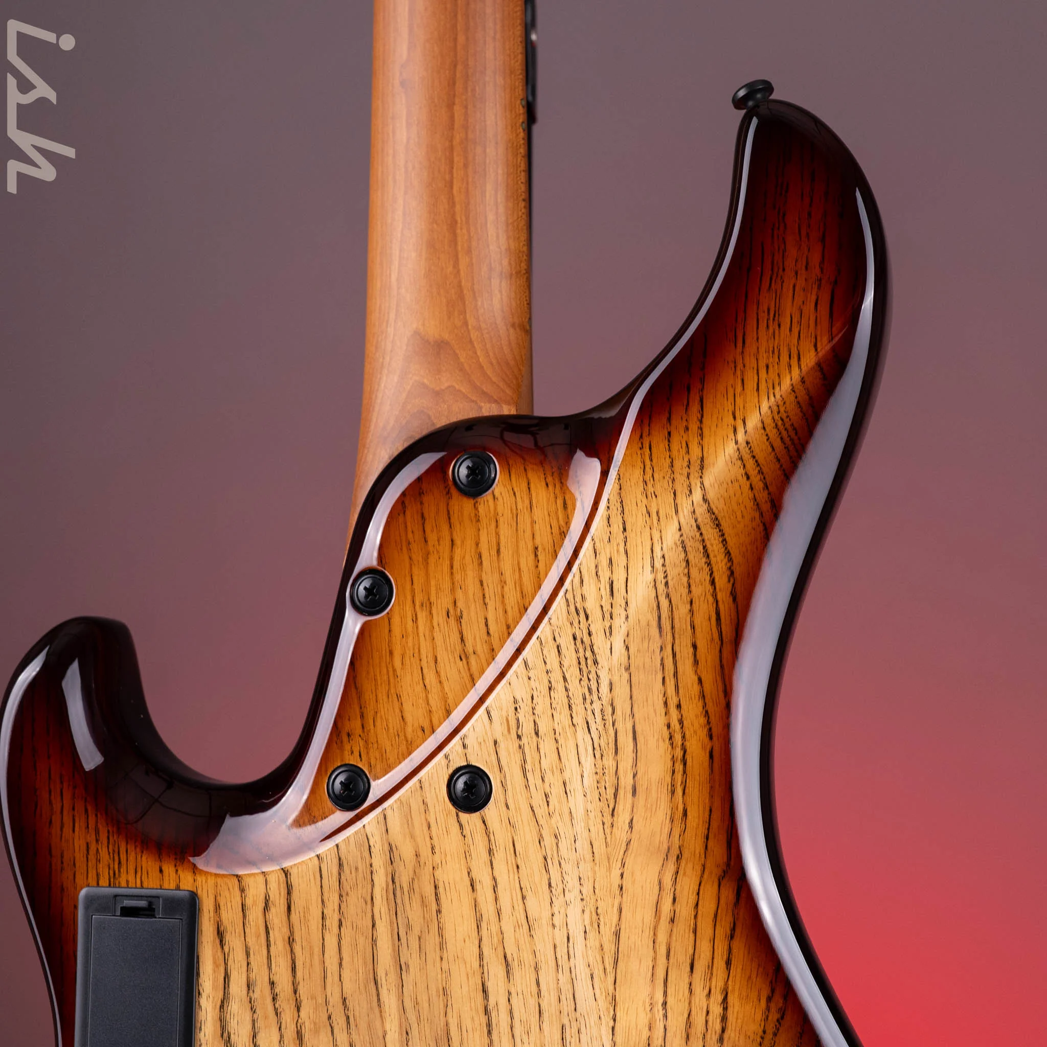 Ibanez Mode MDM1300 4-String Bass Natural Stained Amber Burst - Image 10