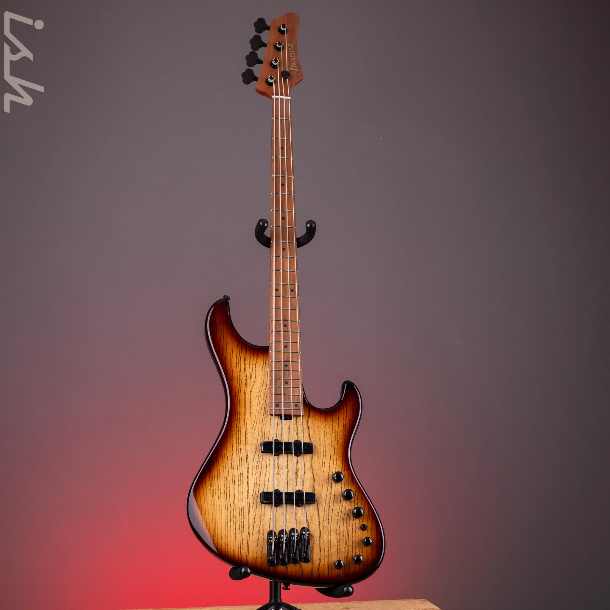 Ibanez Mode MDM1300 4-String Bass Natural Stained Amber Burst - Image 2