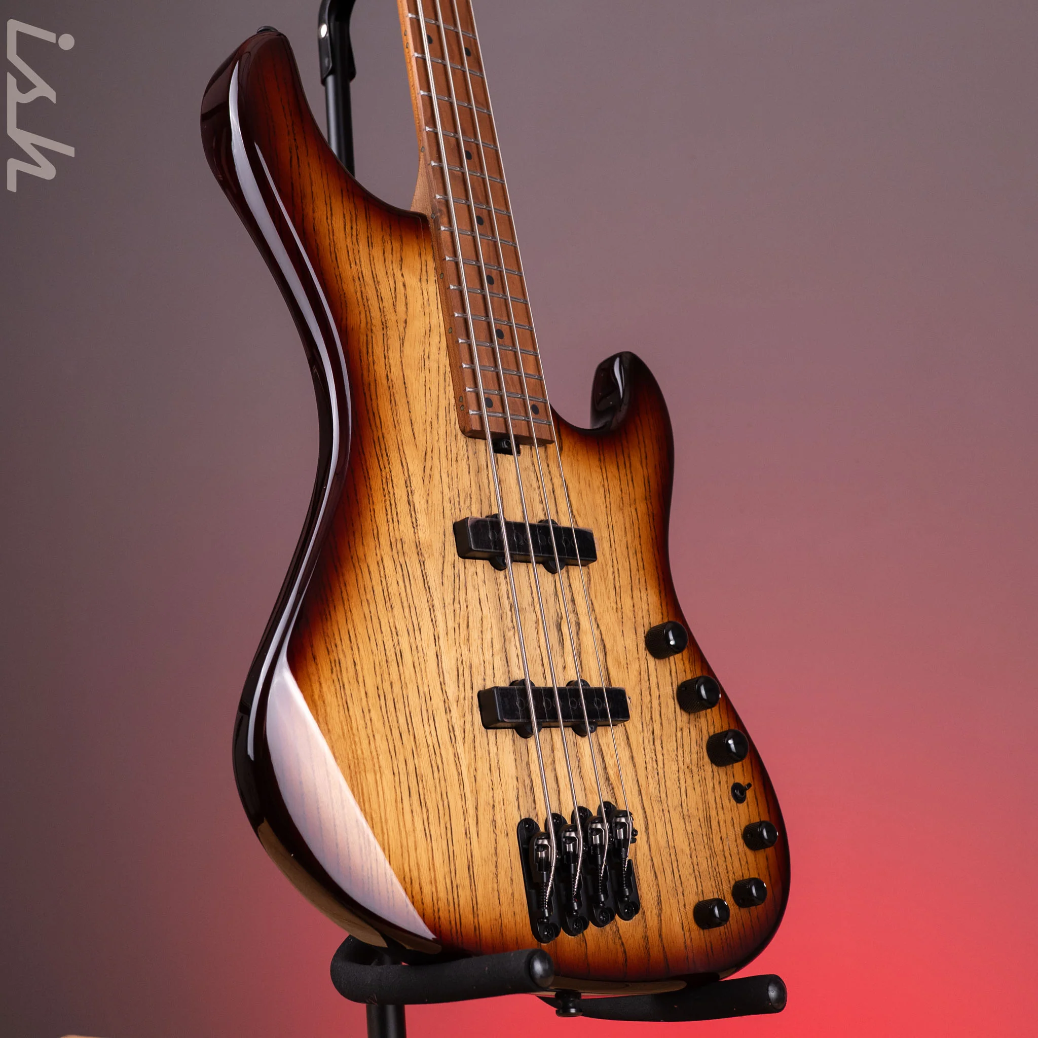 Ibanez Mode MDM1300 4-String Bass Natural Stained Amber Burst - Image 3