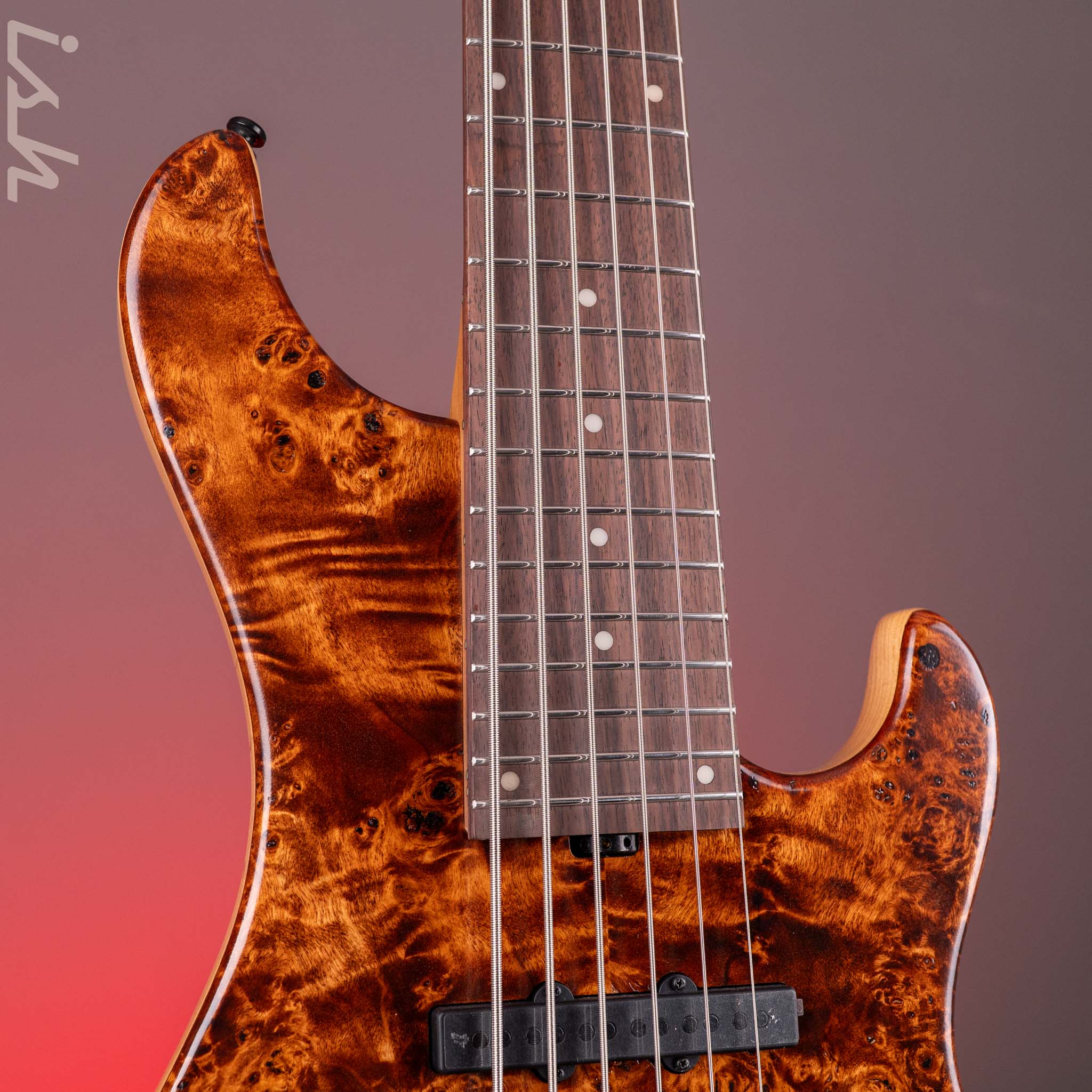 Ibanez Mode MDM1606 6-String Bass Natural Mocha Low Gloss - Image 4