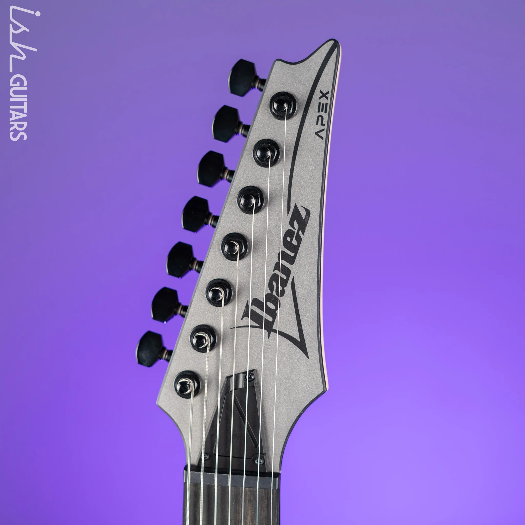 Ibanez Munky APEX30 Signature 7-String Electric Guitar Metallic Grey Matte - Image 5