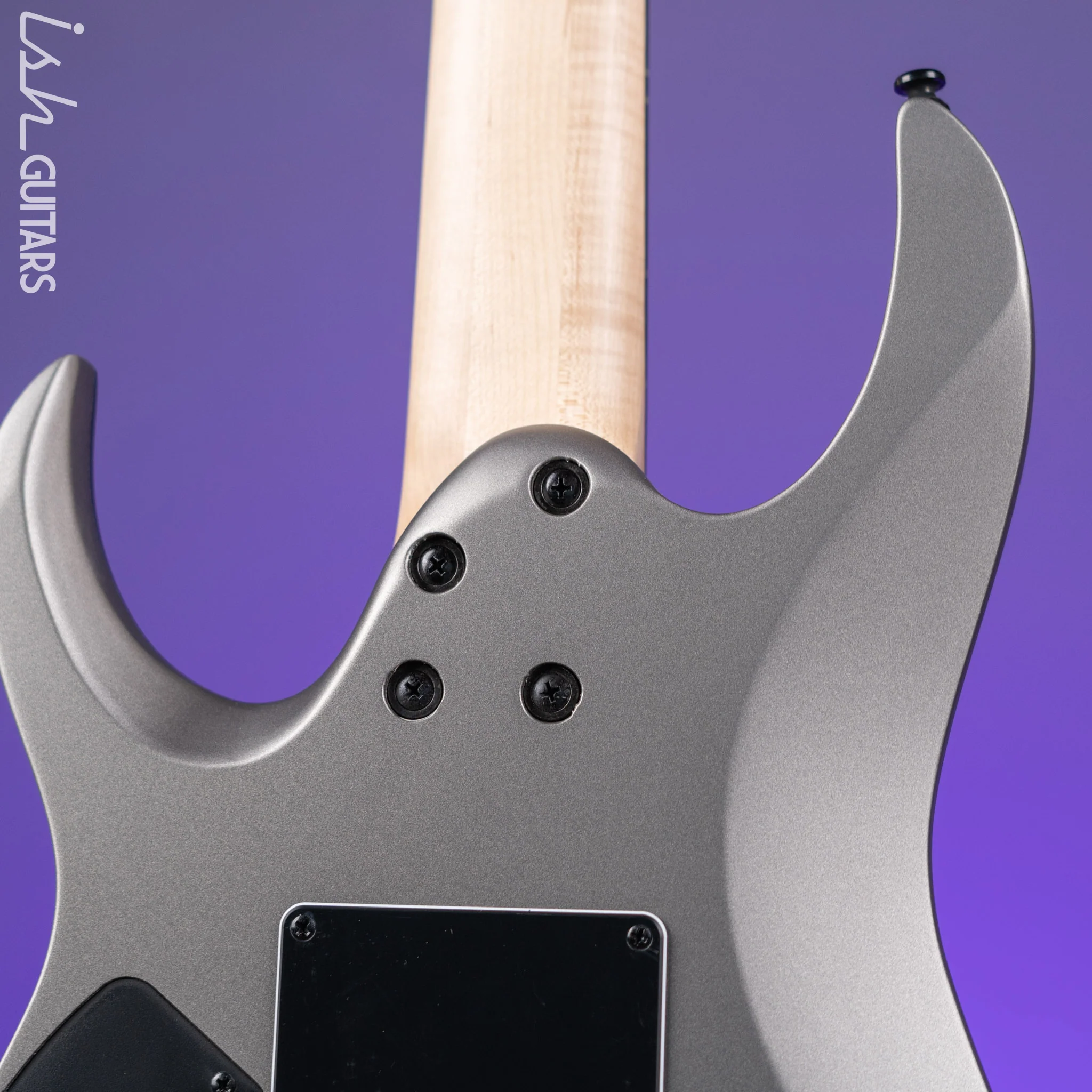 Ibanez Munky APEX30 Signature 7-String Electric Guitar Metallic Grey Matte - Image 8