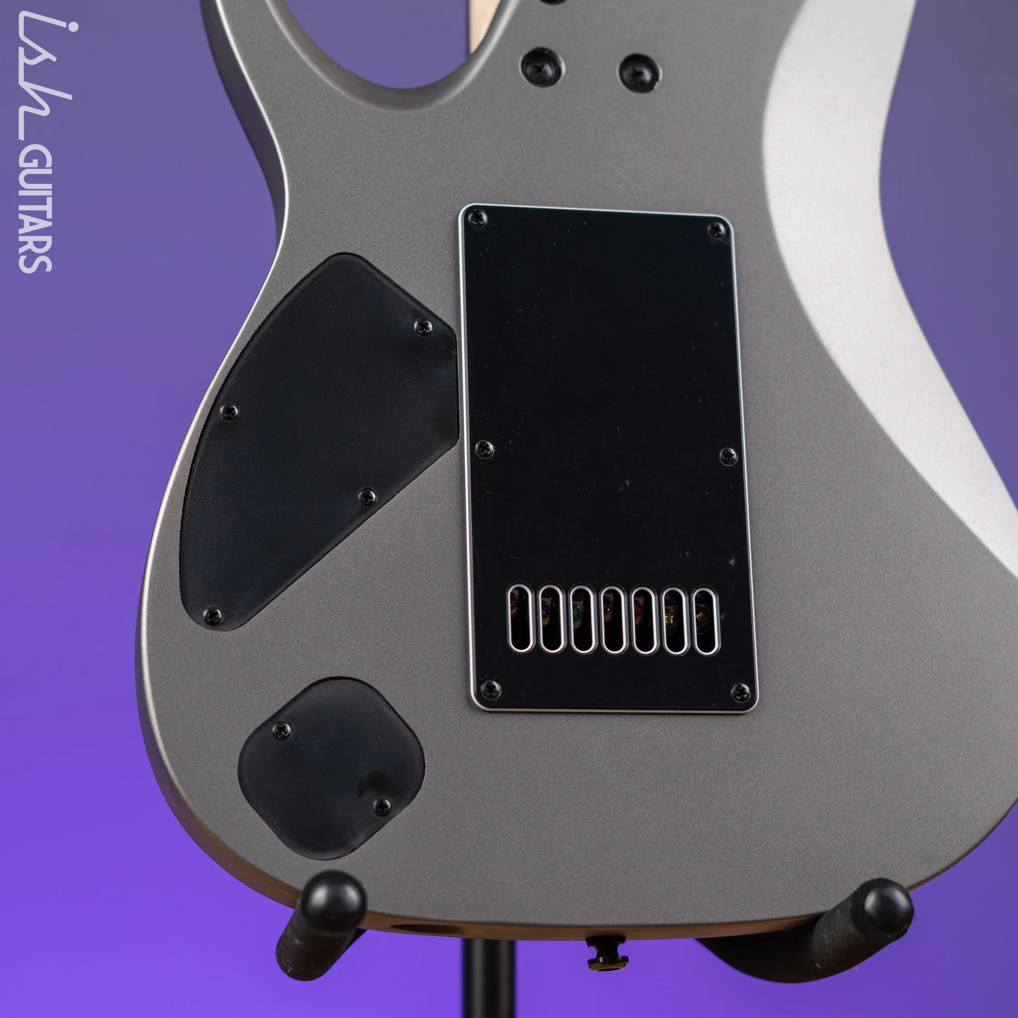 Ibanez Munky APEX30 Signature 7-String Electric Guitar Metallic Grey Matte - Image 9
