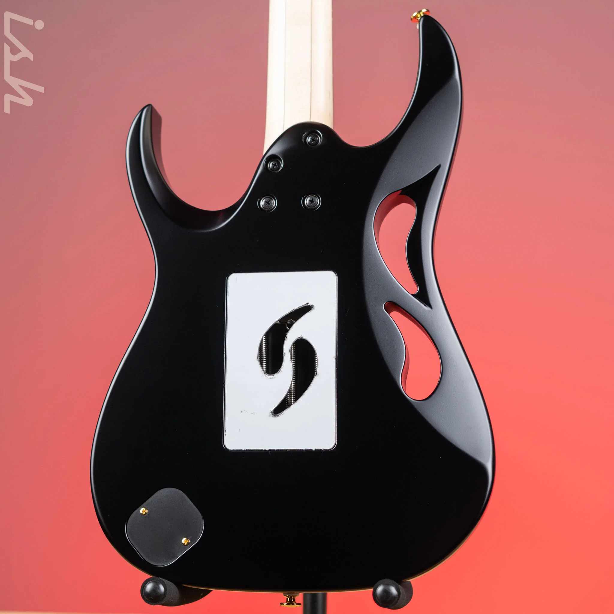 Ibanez PIA3761 Steve Vai Signature Electric Guitar Onyx Black - Image 7