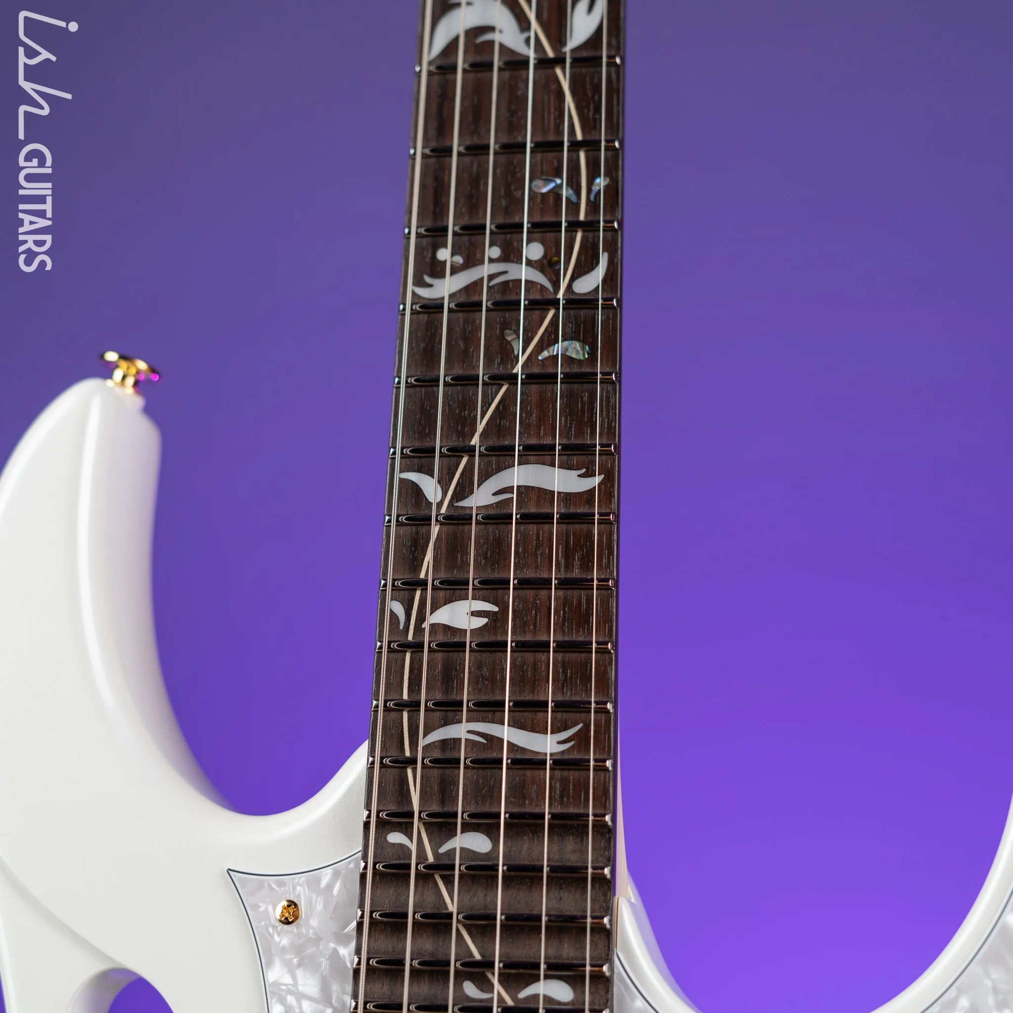 Ibanez PIA3761 Steve Vai Signature Stallion White - Image 6