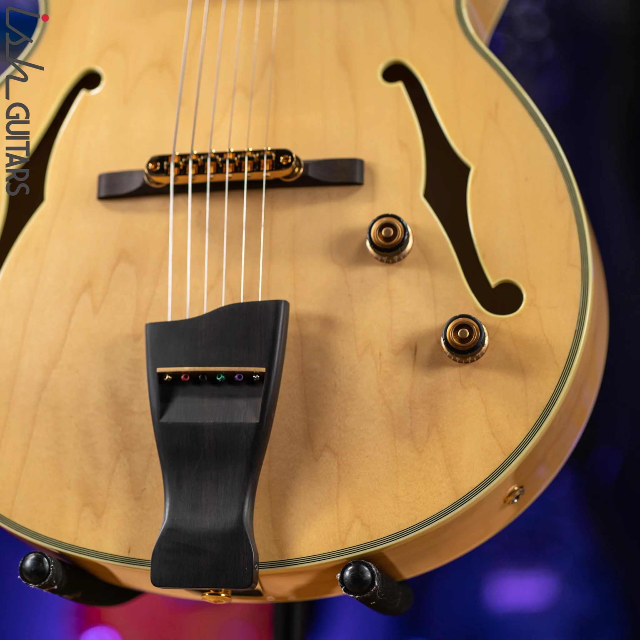 Ibanez PM200 Pat Metheny Signature Hollowbody Natural - Image 4