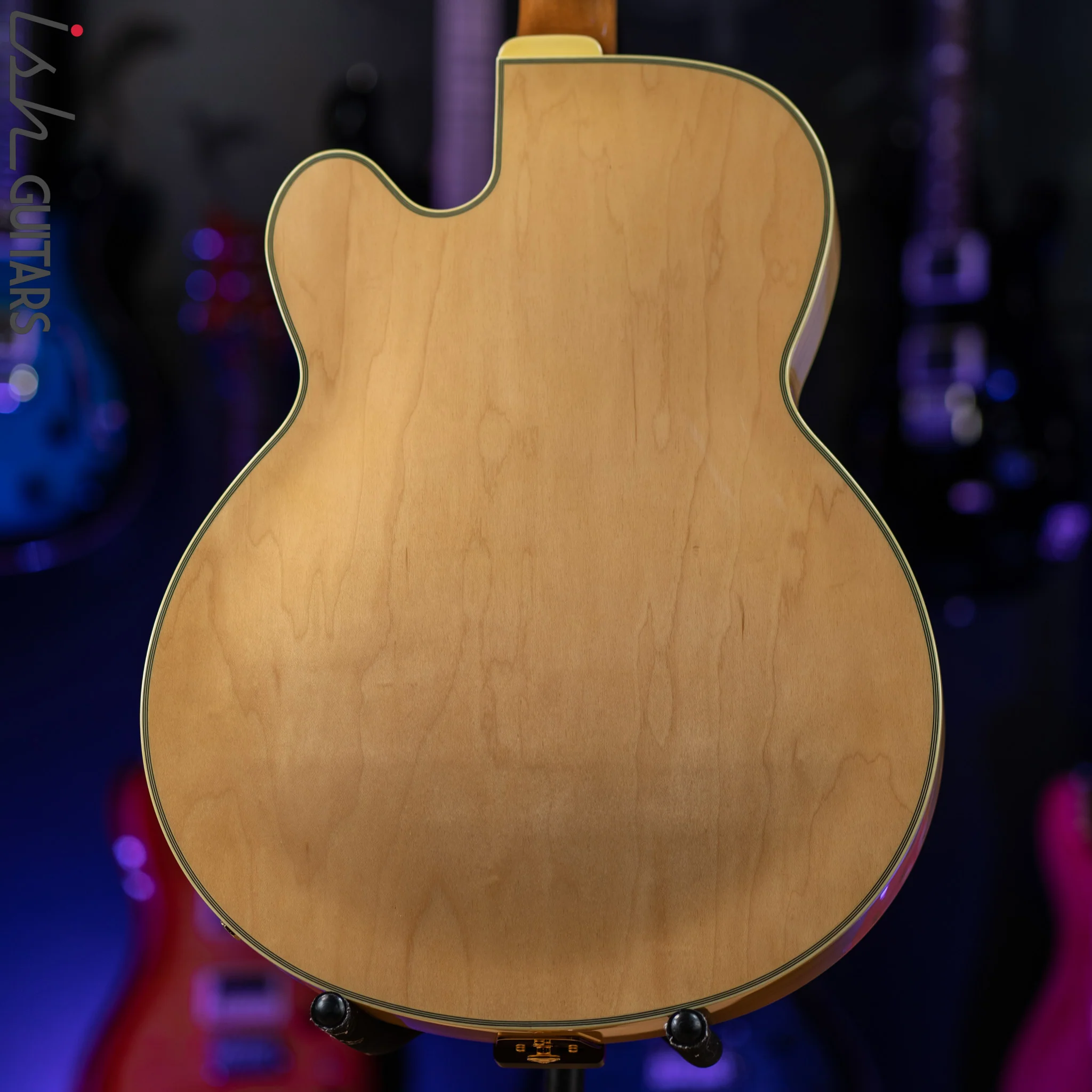 Ibanez PM200 Pat Metheny Signature Hollowbody Natural - Image 8