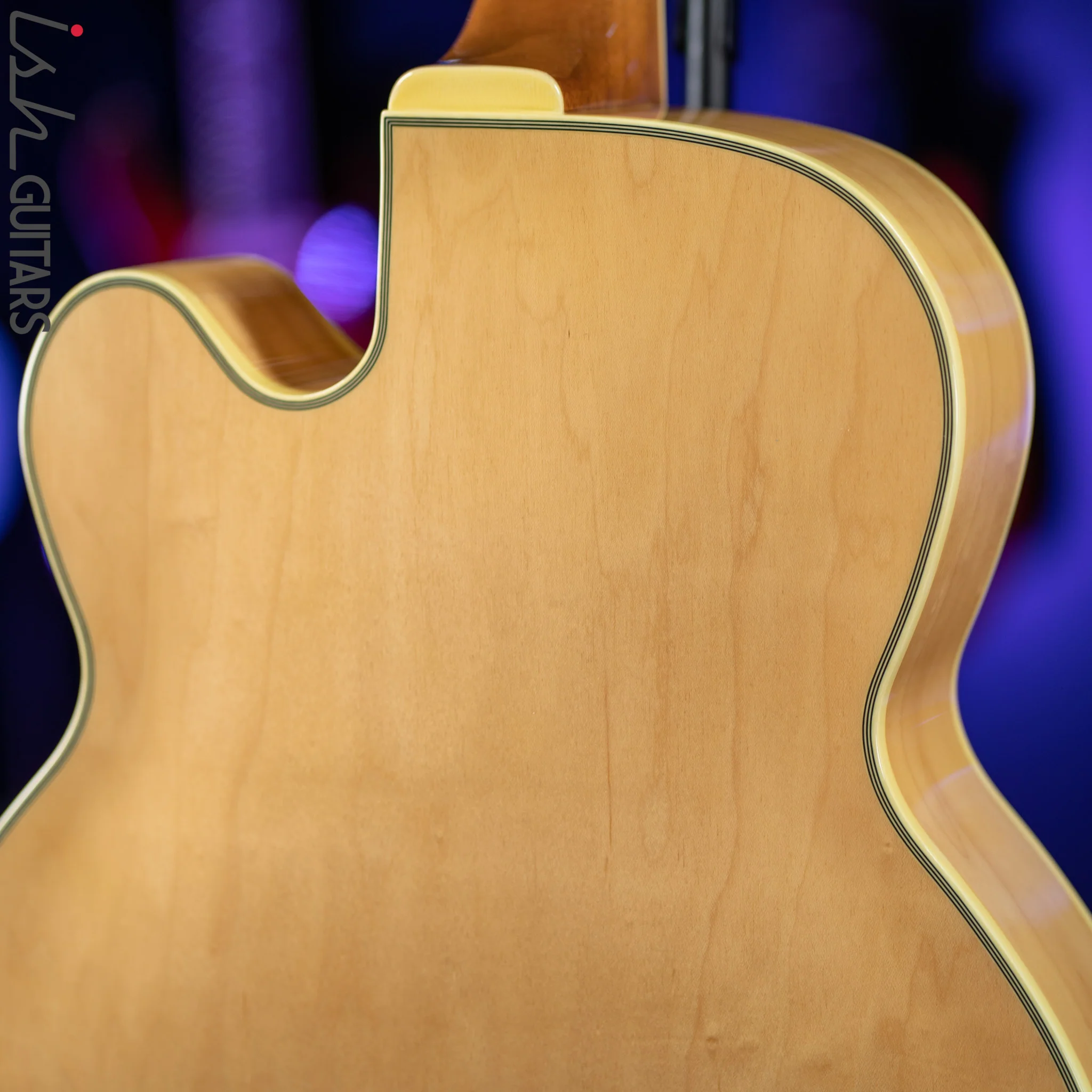 Ibanez PM200 Pat Metheny Signature Hollowbody Natural - Image 9
