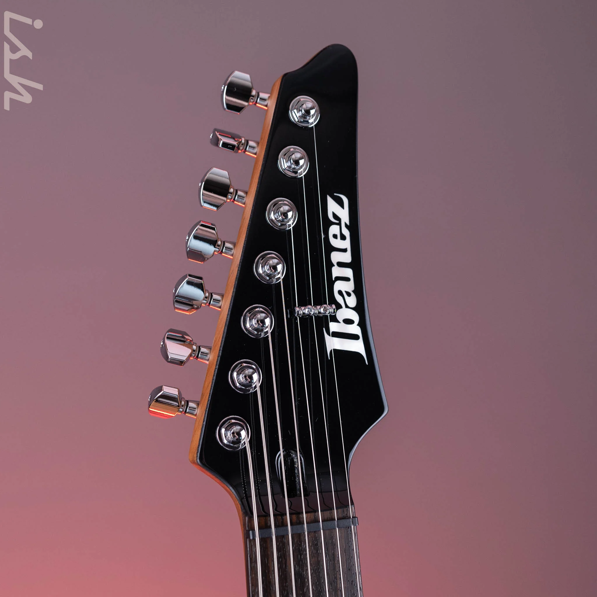 2024 Ibanez Premium AZ427P1PB 7-String Charcoal Black Burst - Image 6