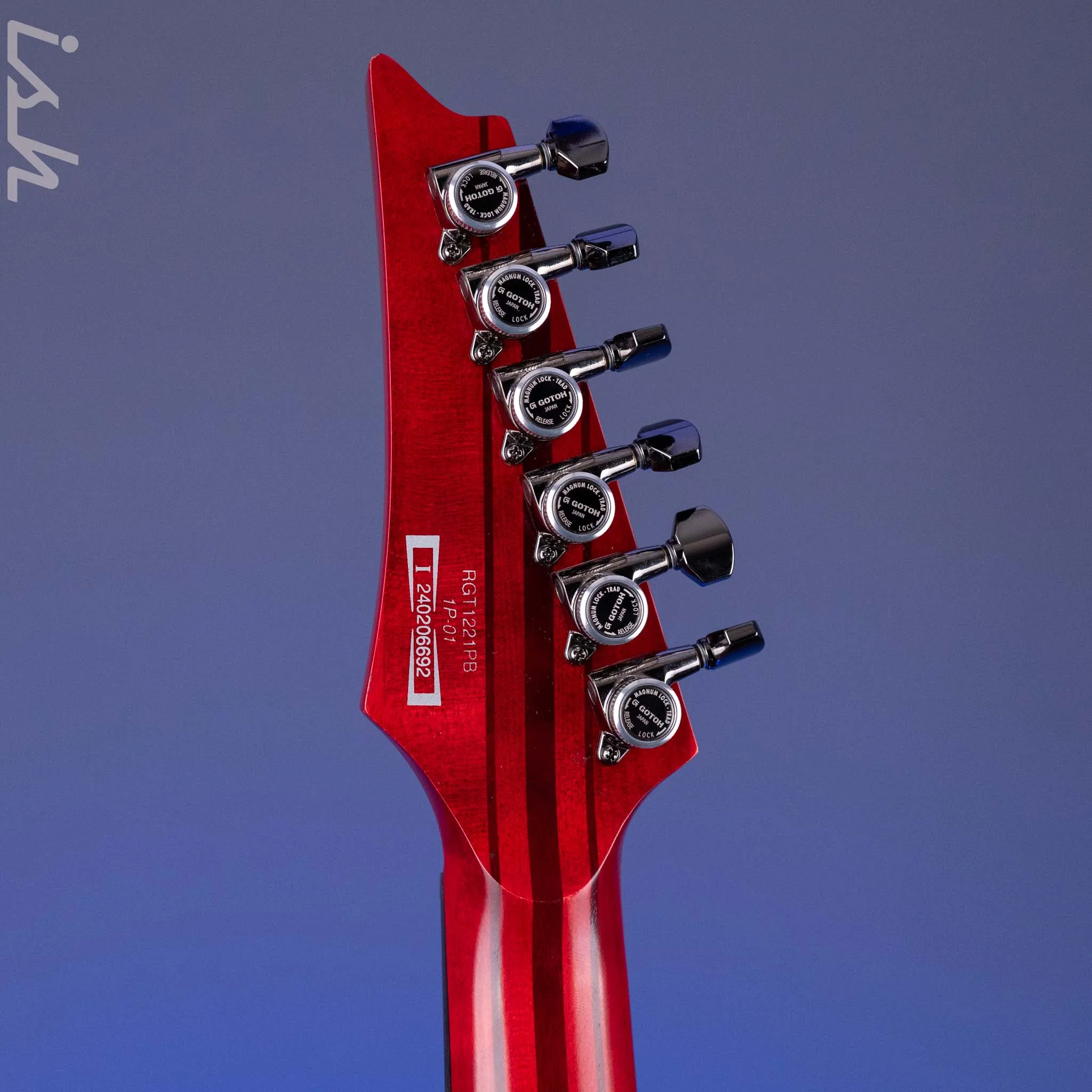 Ibanez Premium RGT1221PB Electric Guitar Stained Wine Red Demo - Image 10