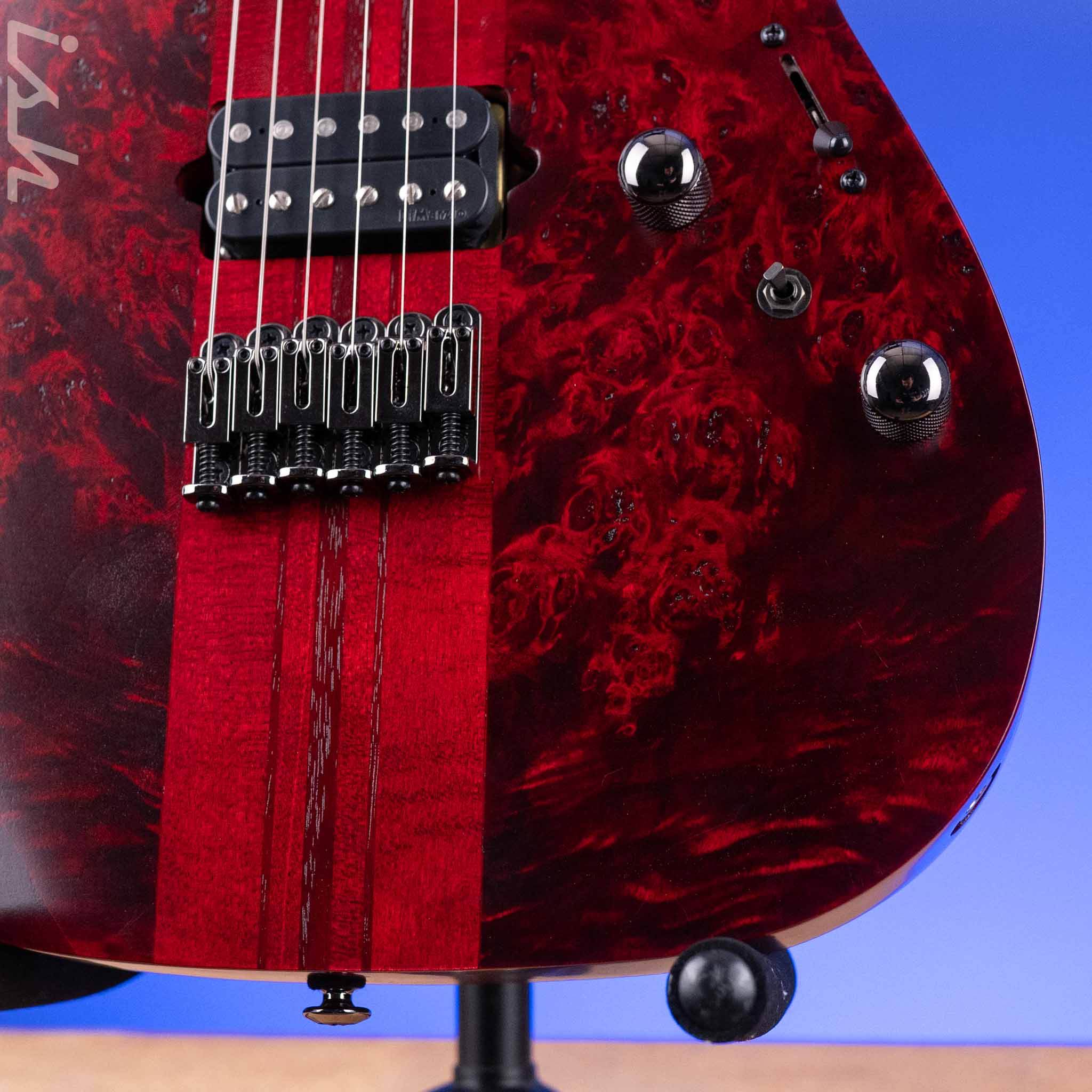 Ibanez Premium RGT1221PB Electric Guitar Stained Wine Red Demo - Image 4