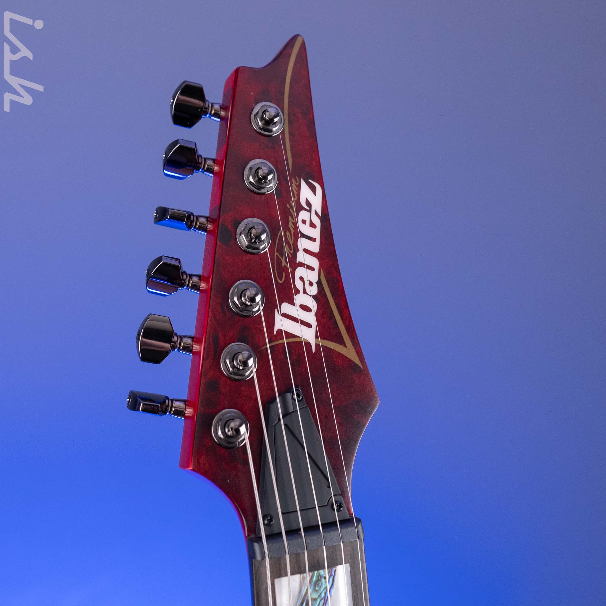 Ibanez Premium RGT1221PB Electric Guitar Stained Wine Red Demo - Image 5