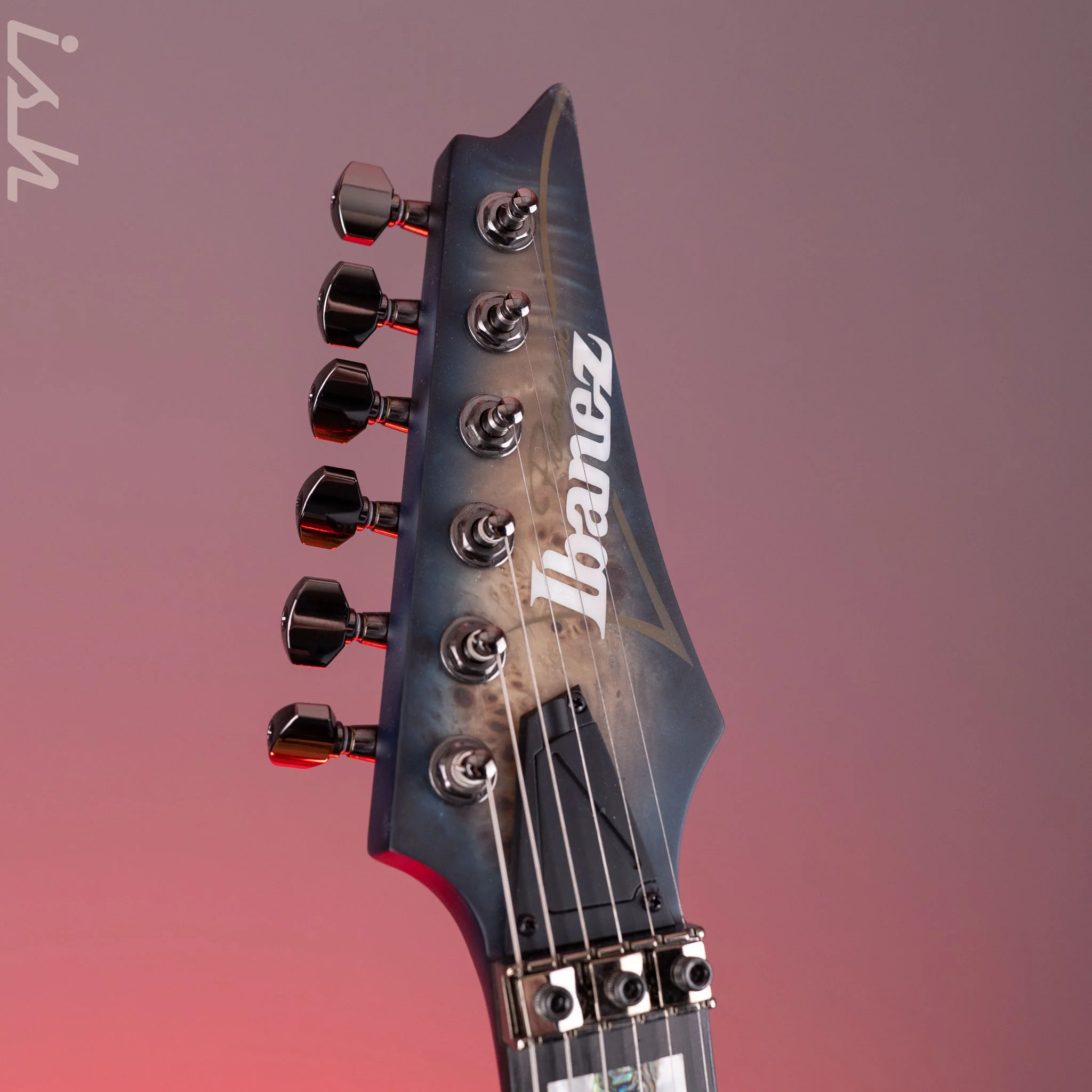 Ibanez Premium RGT1270PB Electric Guitar Blue Starburst Flat Demo - Image 5